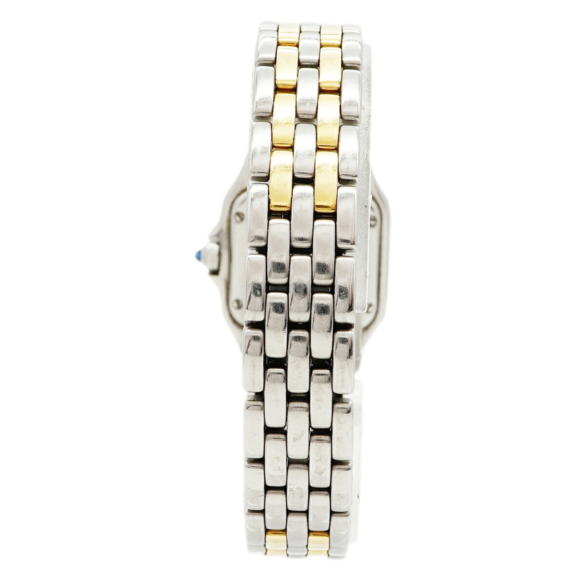 Cartier PanthÃ¨re SM 2-Row Two-Tone Ivory Dial Wo