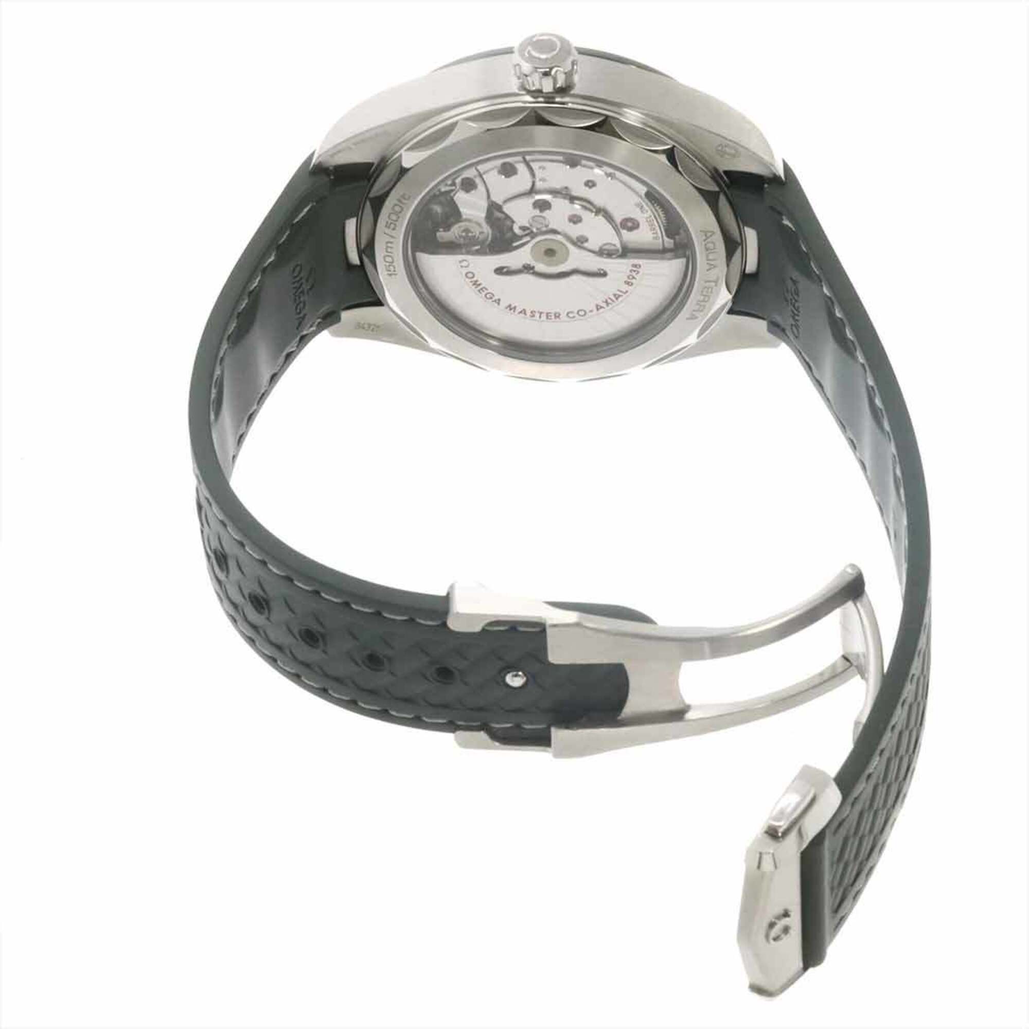 Omega Seamaster Aqua Terra GMT Worldtimer Master Co-Axial 220 32 43 22 10 001 Green Dial 43mm Watch