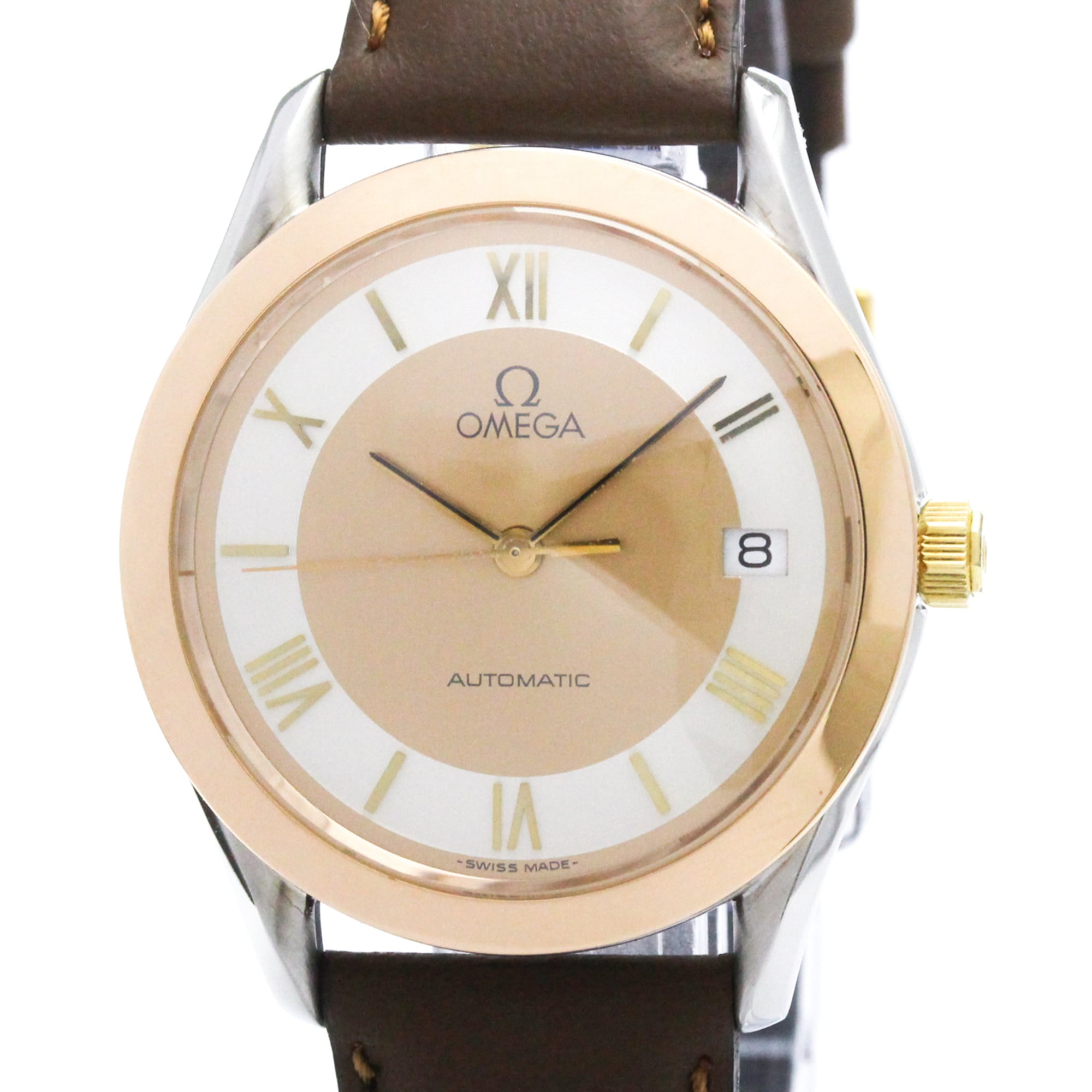 Montre Omega Classic 1660295 Rose Or, Argent cadran de 35 mm