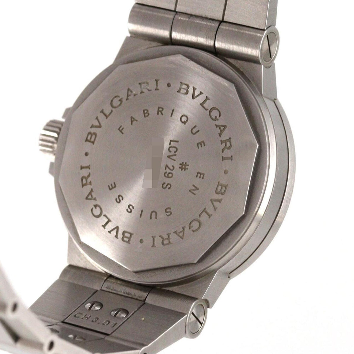 Bulgari Diagono Sport LCV29S White Dial 29mm Watch