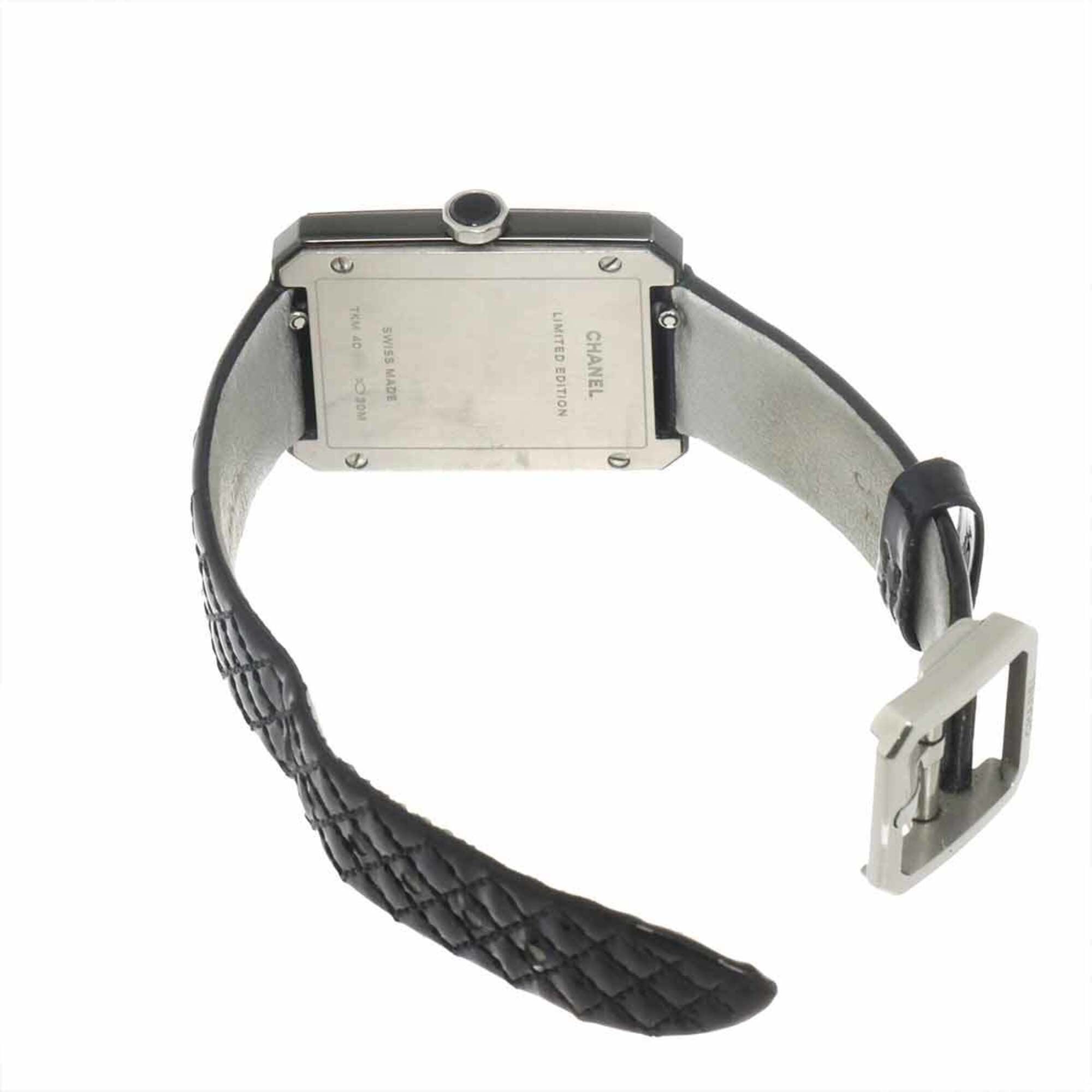 Chanel Boyfriend H7946 Black Dial 27mm Watch