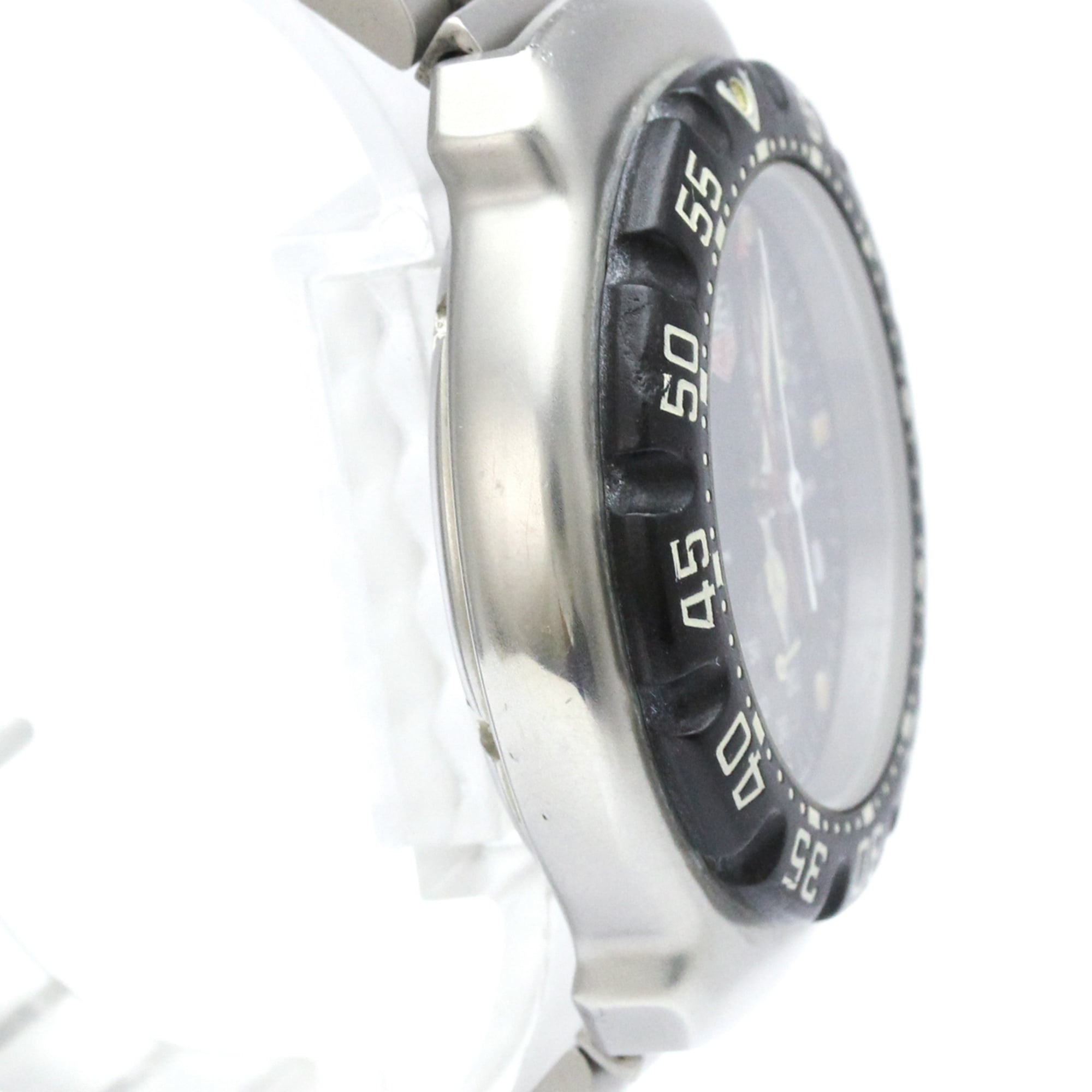 TAG Heuer 2000 Series CA1211 Black Dial 38mm Watch
