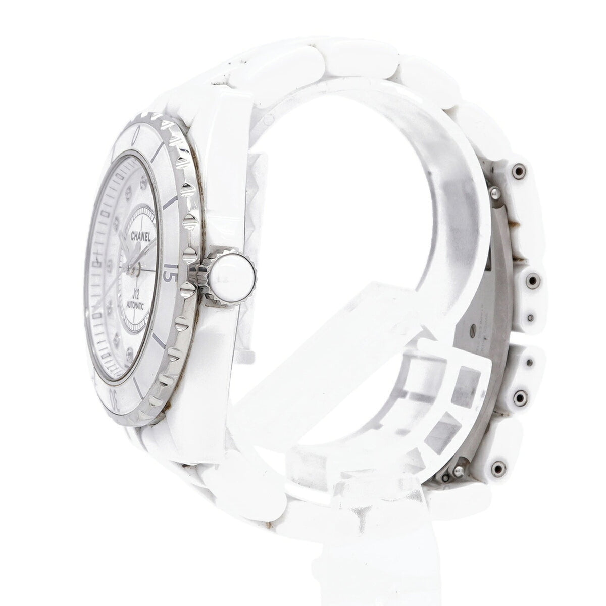 Montre Chanel J12 12P Diamond H1629 Blanc cadran 38 mm