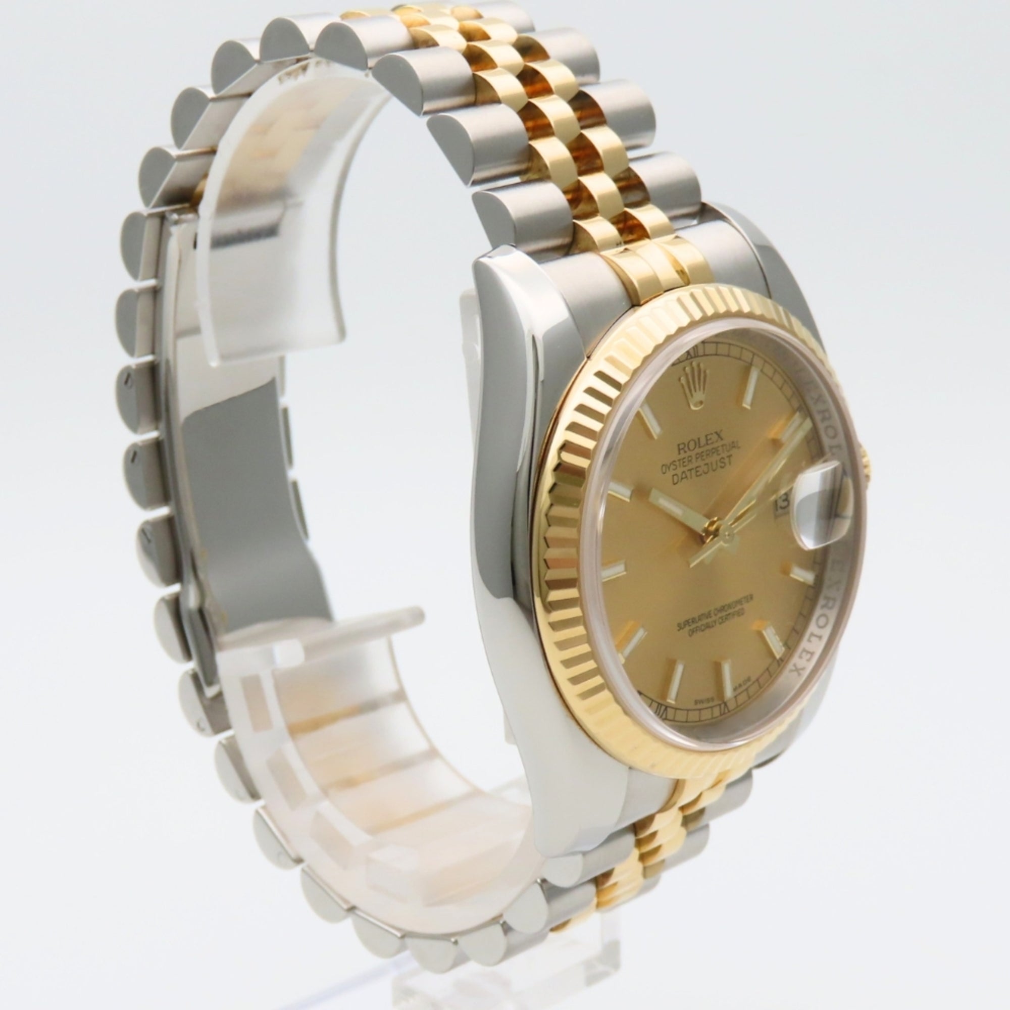 Rolex Datejust 116233 Stainless Steel & 18K Yellow Gold Combination Me