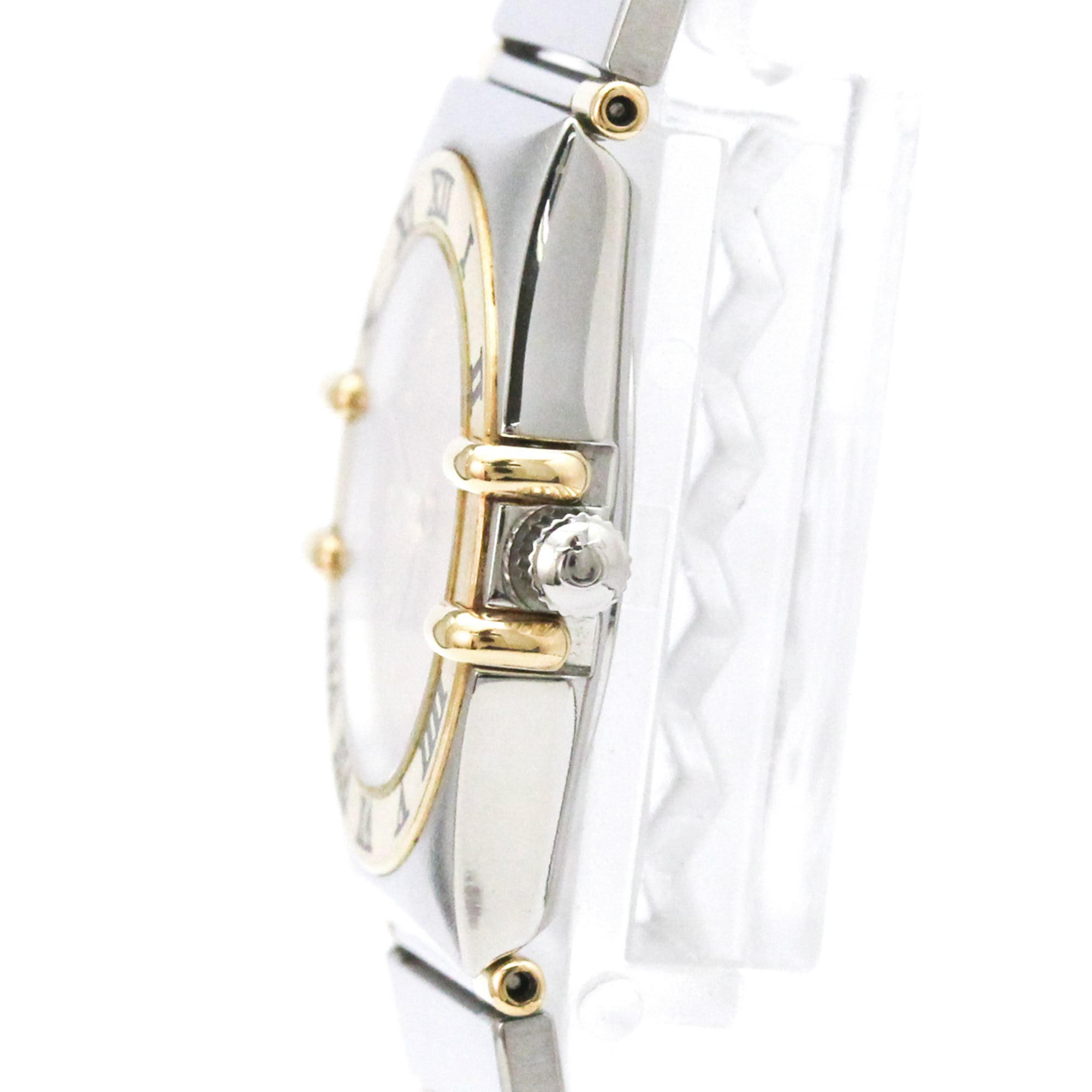 Omega Constellation 7.951.080 Gold Dial 22mm Watch