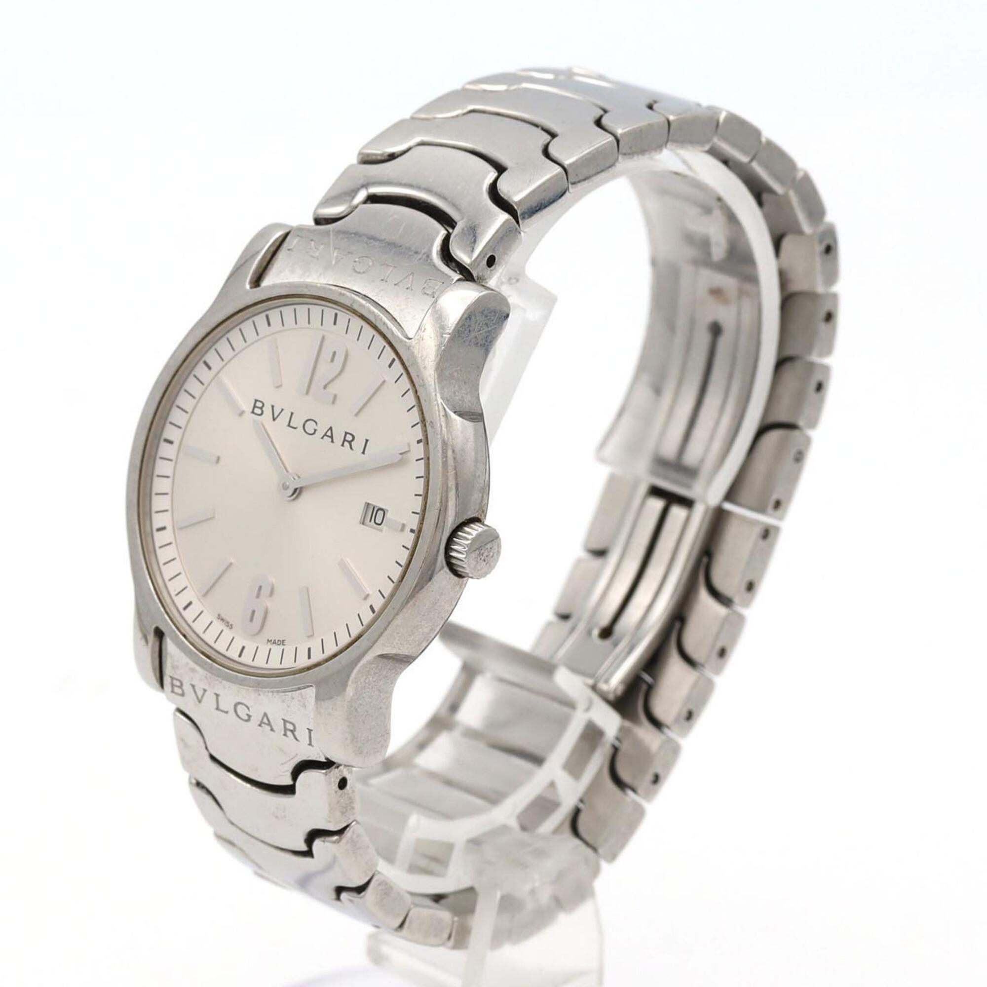 Bulgari Solotempo ST35S ST35C6SSD Stainless Steel Quartz Watch