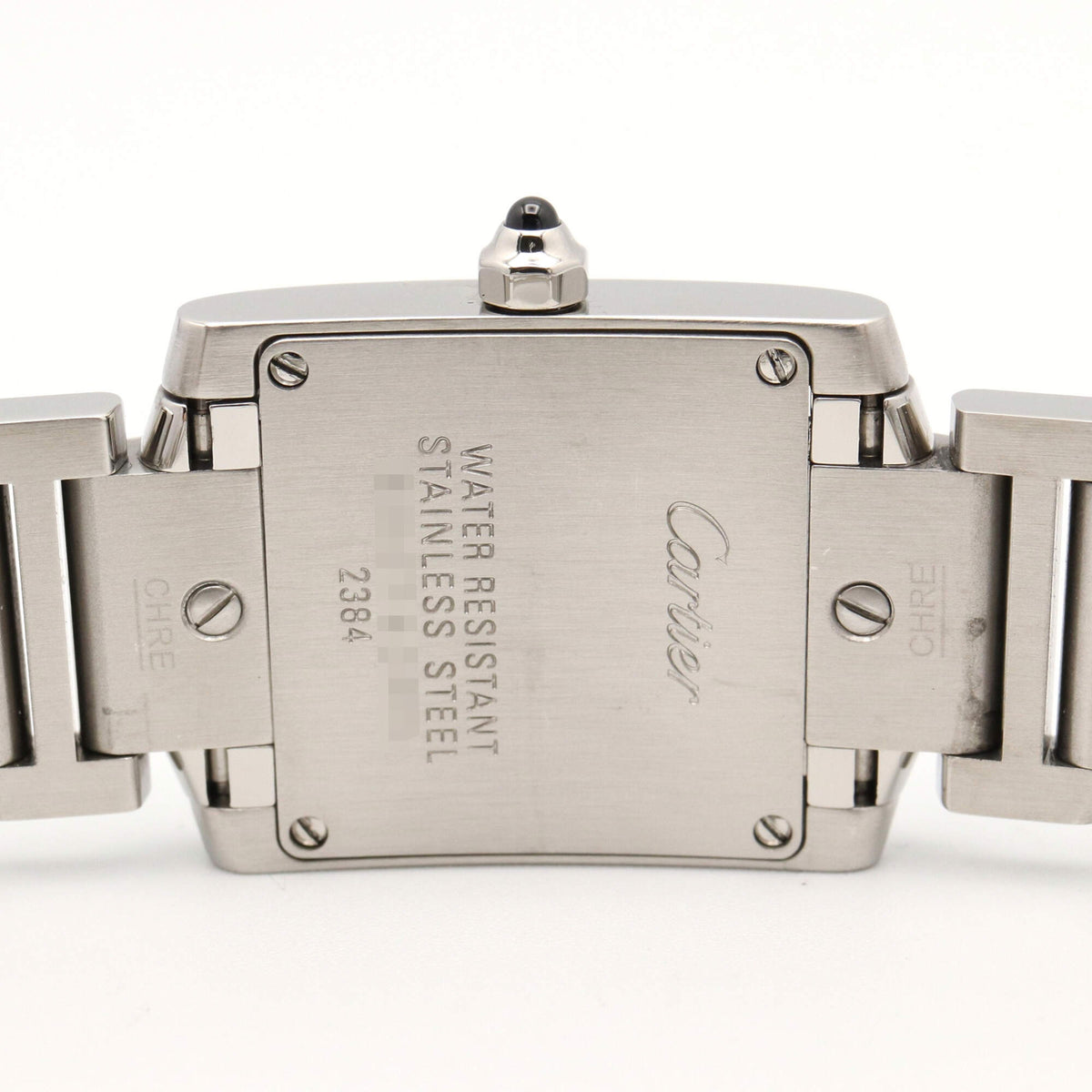 Cartier Tank Française SM W51008Q3 Silver Dial 20mm Watch