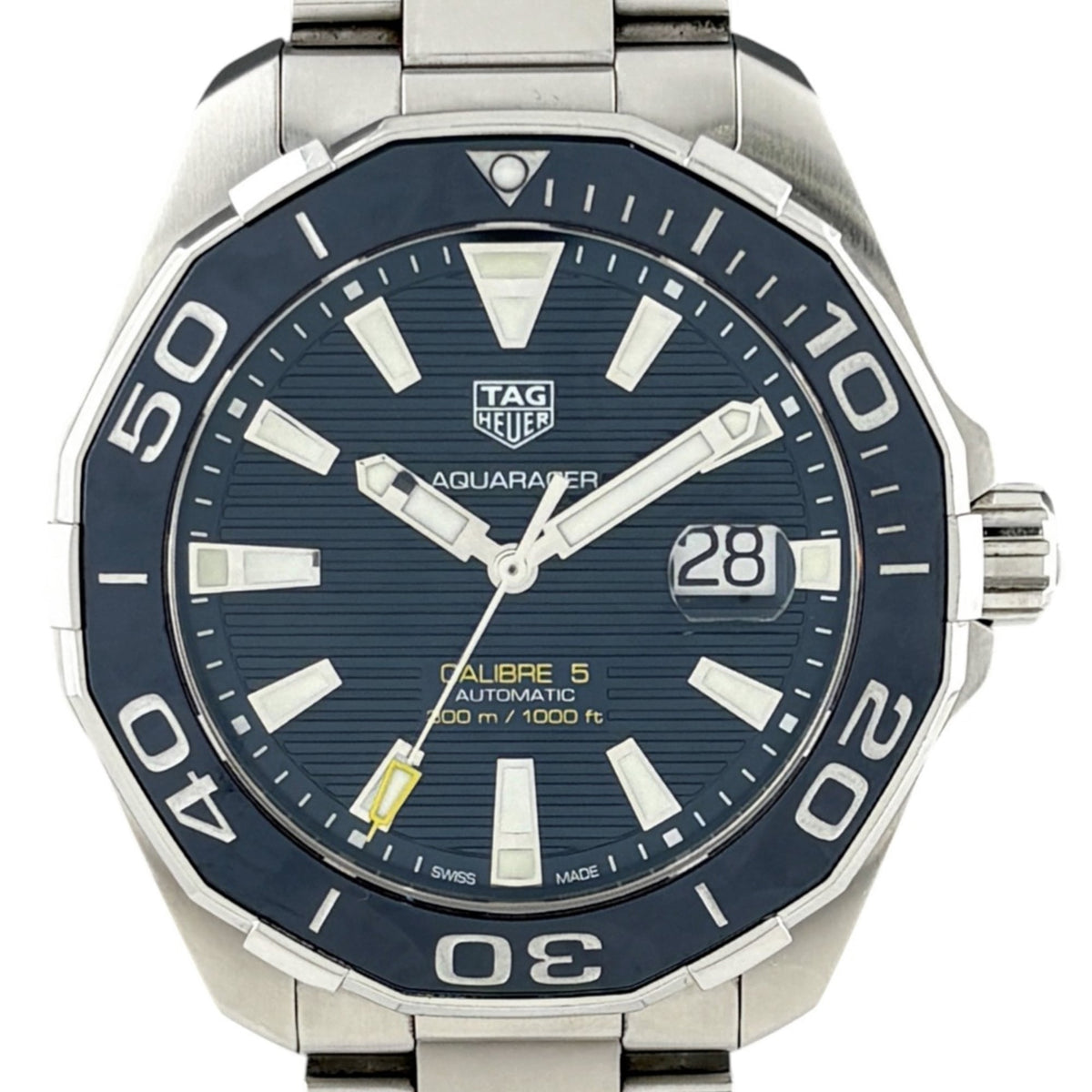 Montre TAG Heuer Aquaracer Calibre WAY201B/BA0927 Bleu Cadran 44 mm