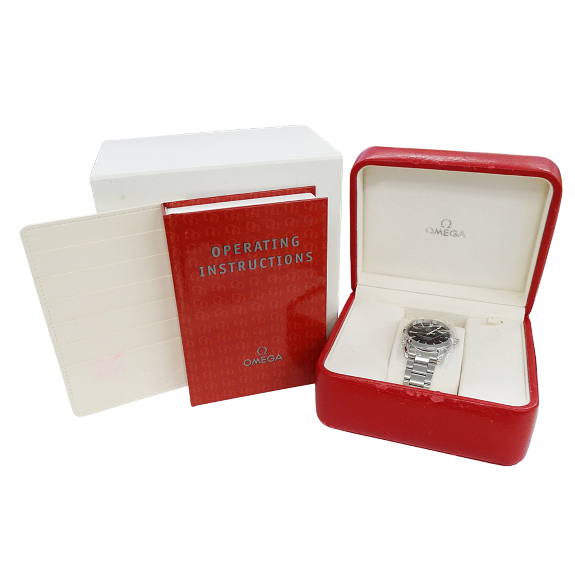 Omega Seamaster Aqua Terra 2518.50 Uhr, Jungengröße, Markenware, Datum, Quarz, Edelstahl (SS), Silber, Schwarz