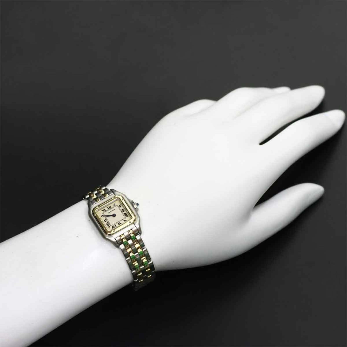 Cartier Panthère SM 2-Row W25029B6 Ivory Dial 22mm Watch