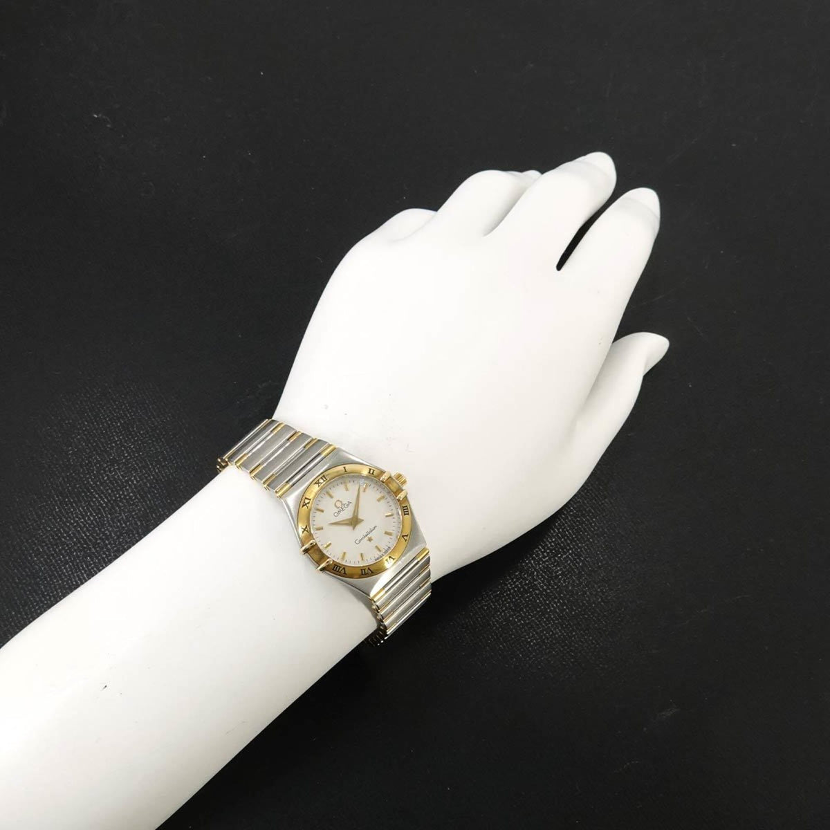 Omega Constellation 1372 30 Silber Zifferblatt 25 mm Uhr