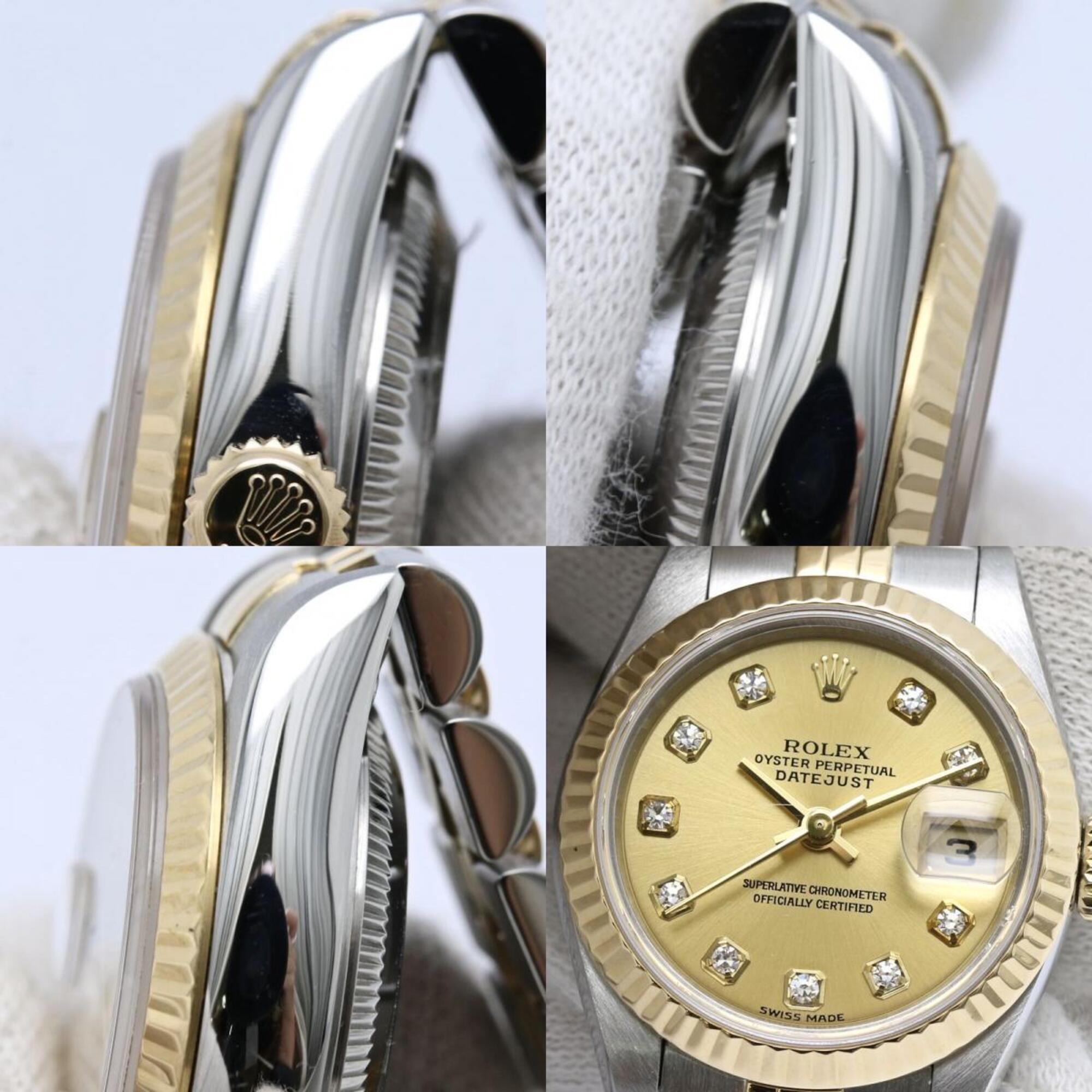 ROLEX Datejust 10P Diamond 79173G Wo 40547