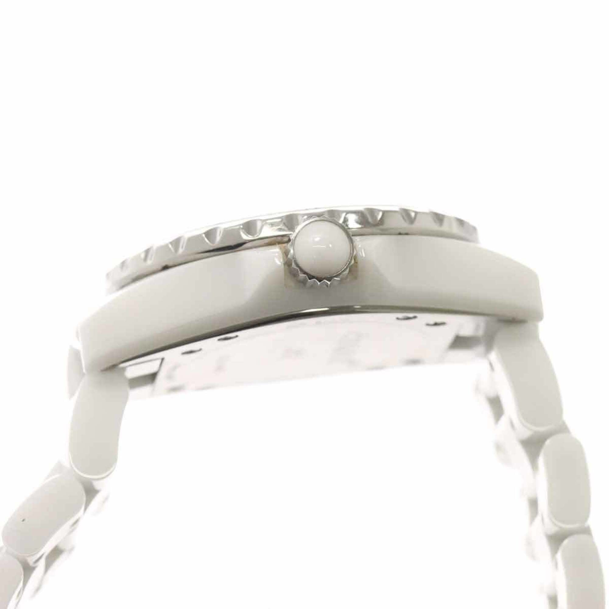 Chanel J12 33mm H1628 White Dial 34mm Watch