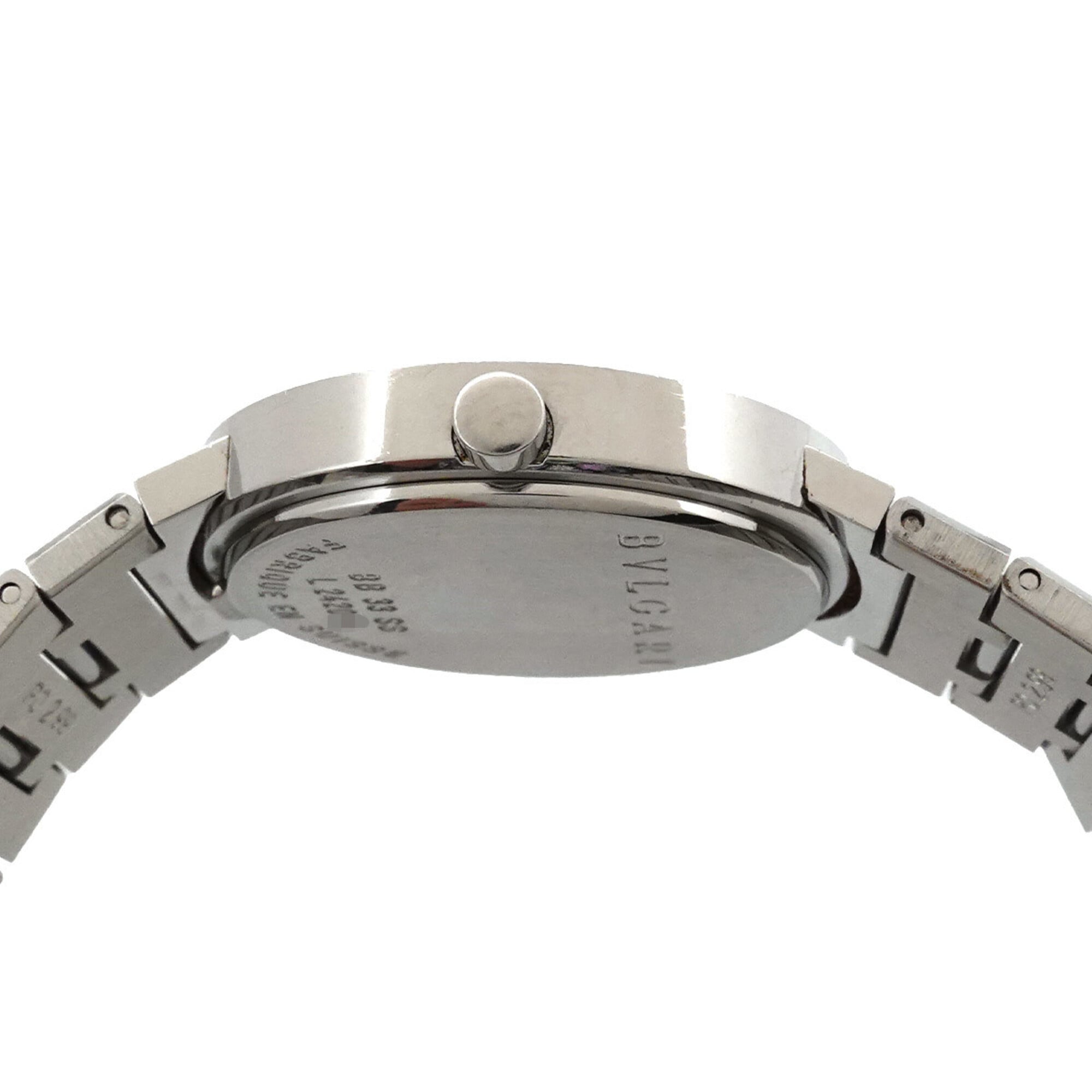 BVLGARI BB33SS Boys' Watch Date Black Quartz