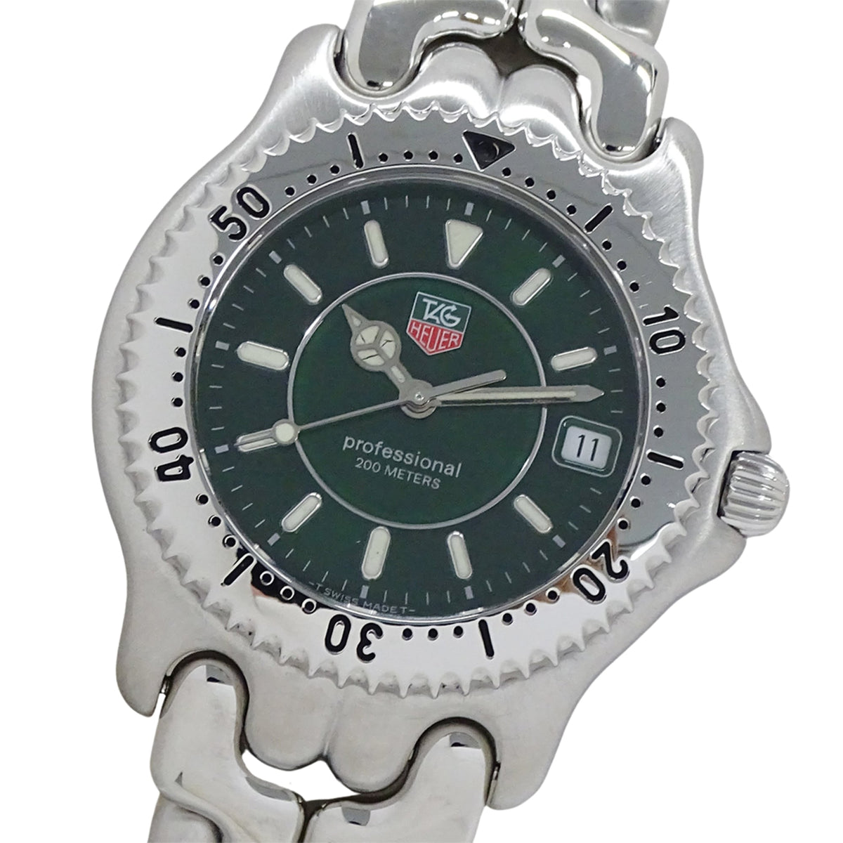 TAG Heuer Cell WG111E Green Dial 38mm Watch