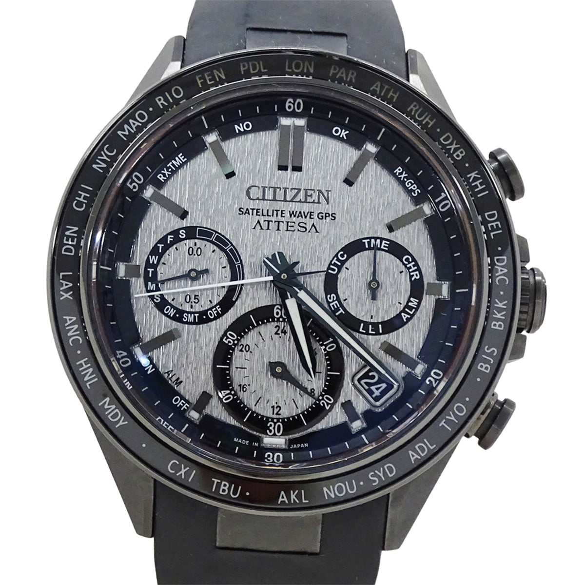 Citizen Attesa ACT Line CC4055-14H, graues Zifferblatt, 44 mm Uhr