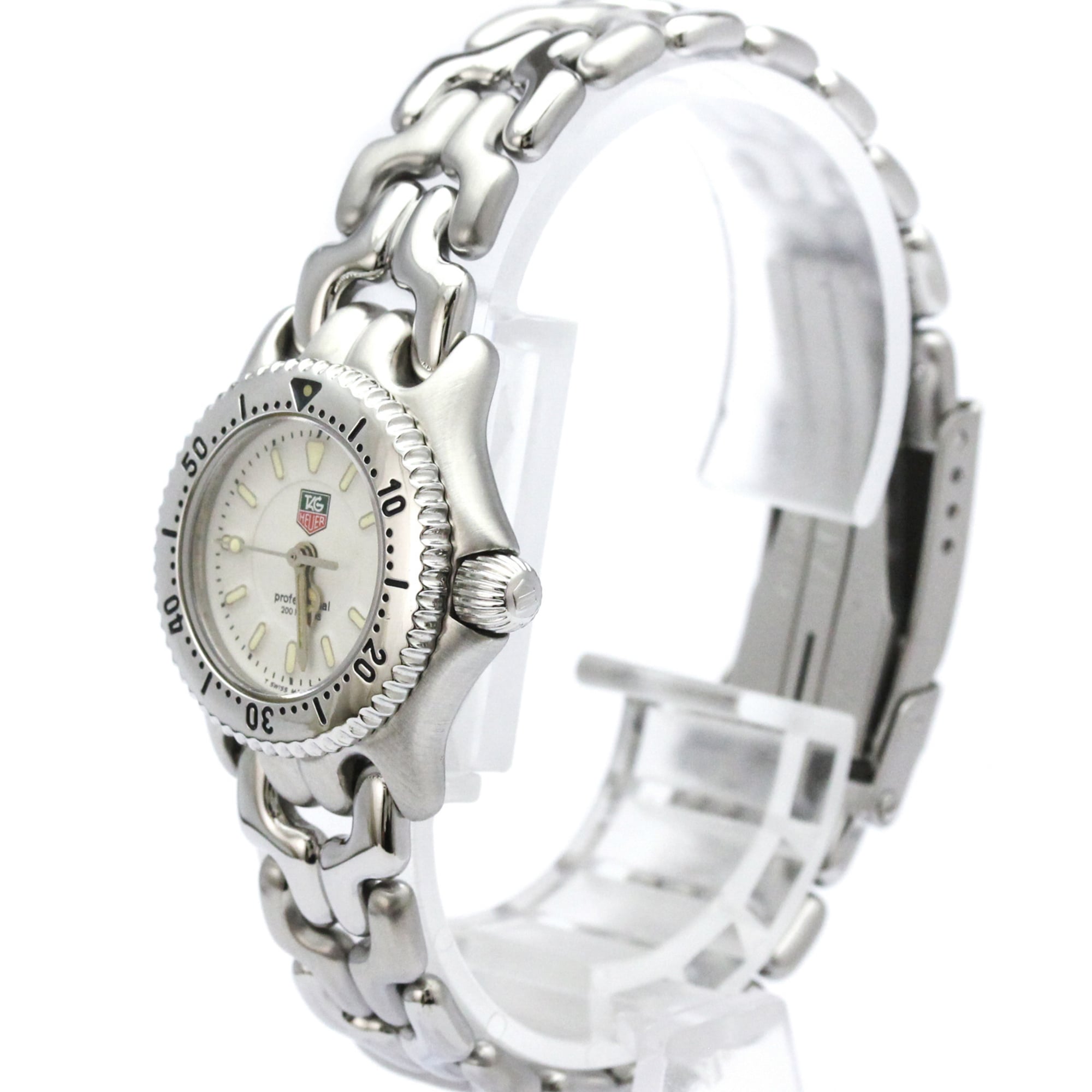 TAG Heuer Sel WG1412 White Dial 24mm Watch