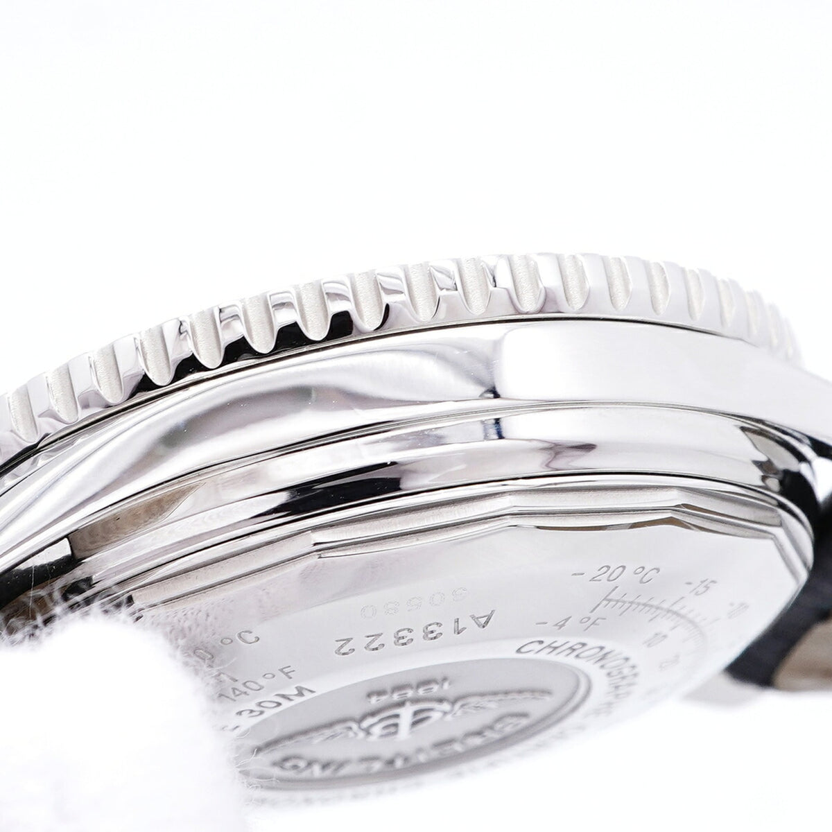 Breitling Old Navitimer A13322 horloge met zwarte wijzerplaat, 41 mm