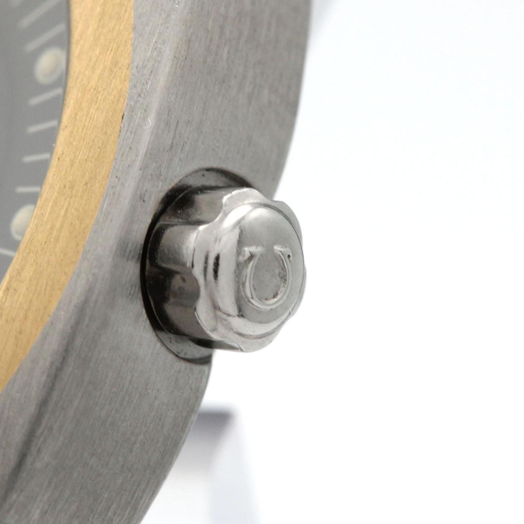 Omega Polaris tweekleurig roestvrij staal x geelgoud quartzhorloge