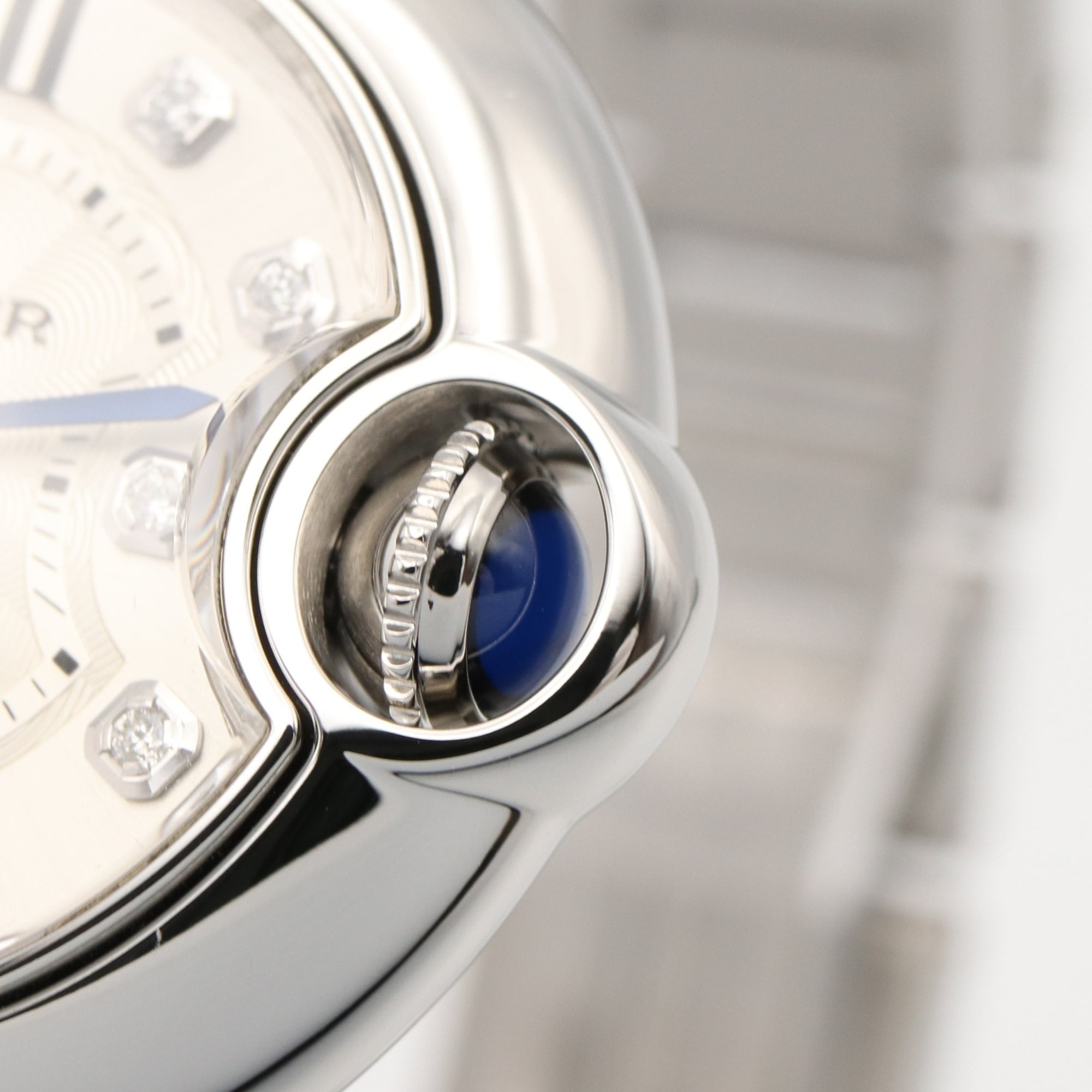 Cartier Ballon Bleu SM WE902073 Silver Dial 28mm Watch