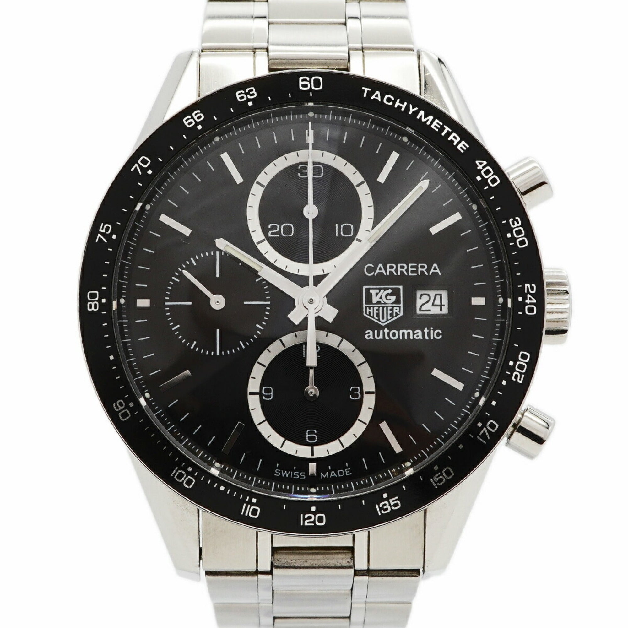 TAG Heuer Carrera CV2010 Black Dial Men's Watch