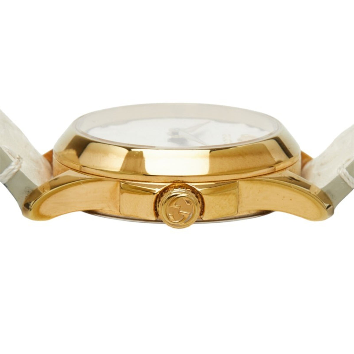 Montre Gucci G-Timeless Bee YA126580A/126.5 Beige avec cadran de 27 mm