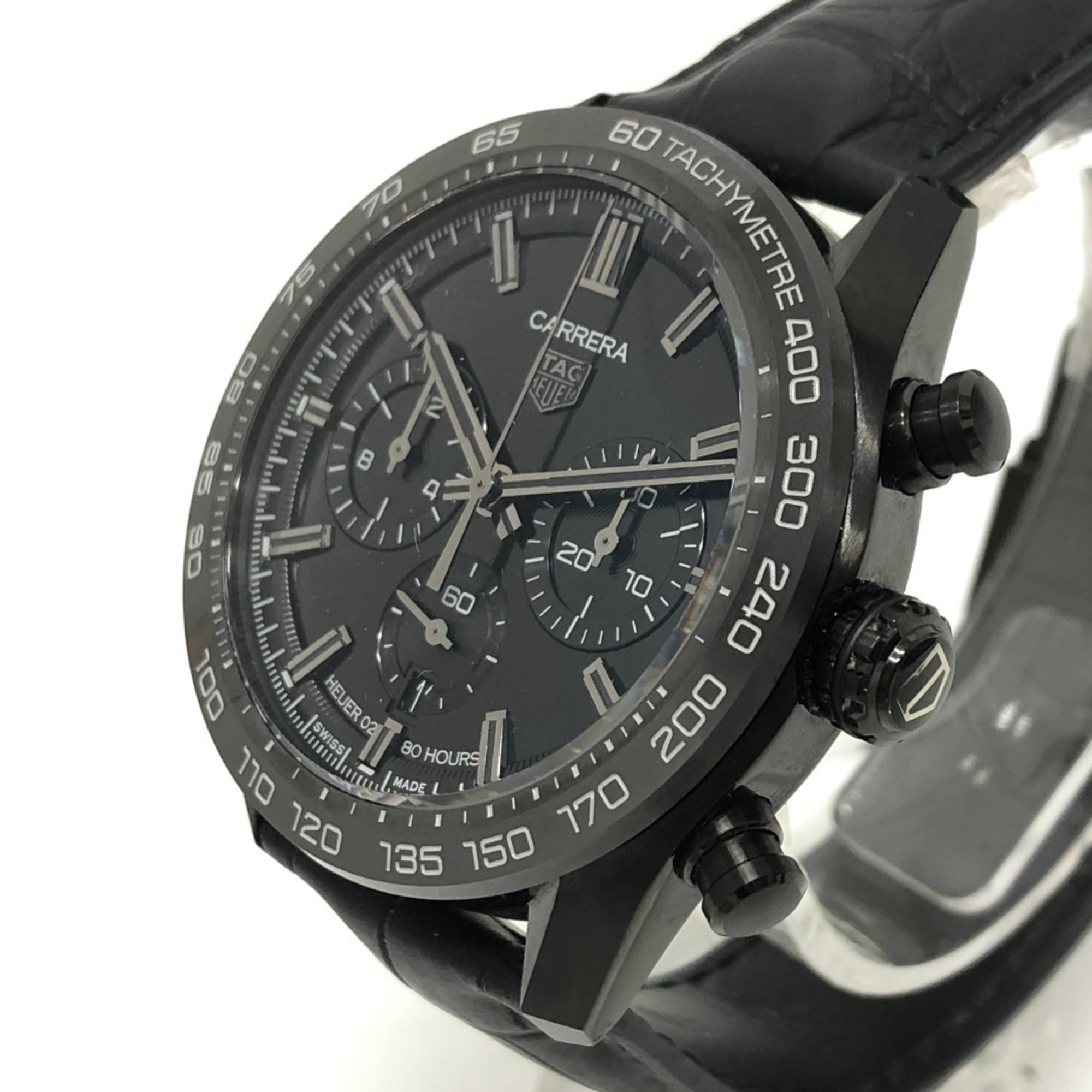 TAG Heuer Carrera CBN2A1G.FC6501 Black Dial 43mm Watch