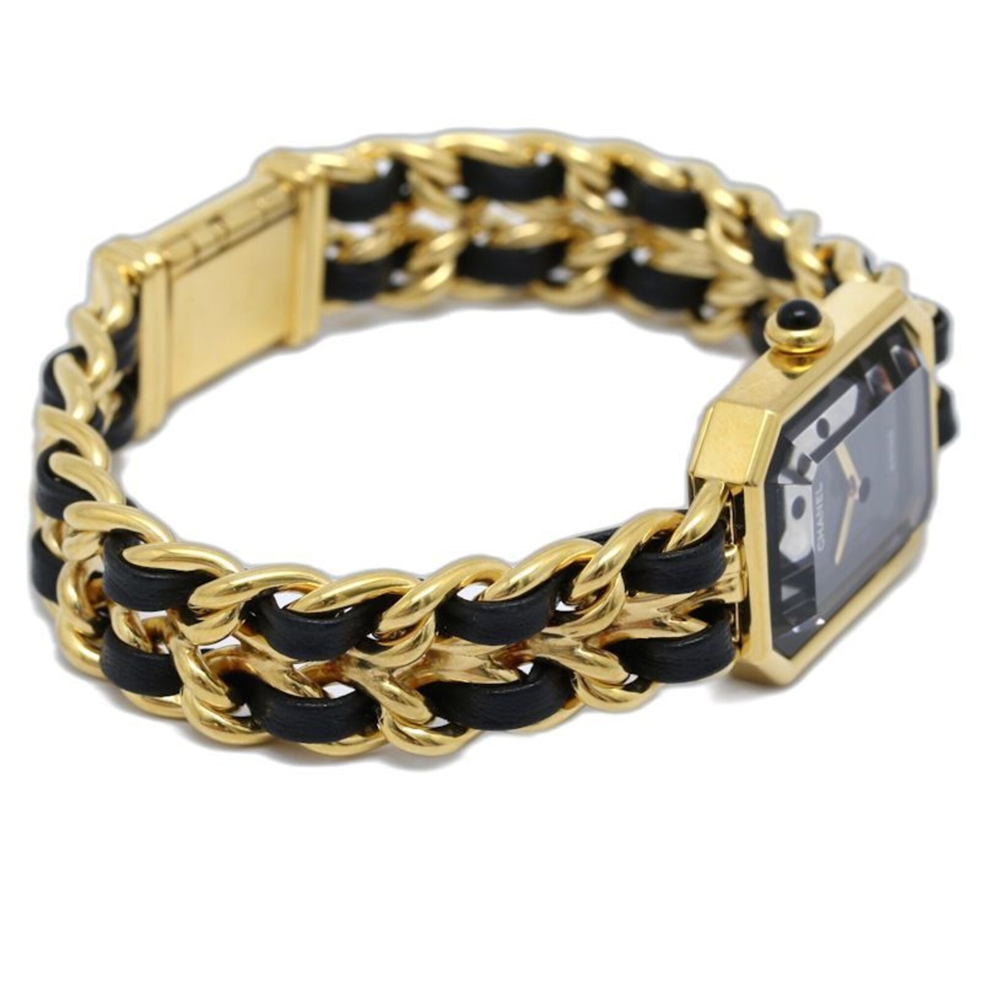 Chanel Premiere H0001 483011003 Black Dial 20mm Watch