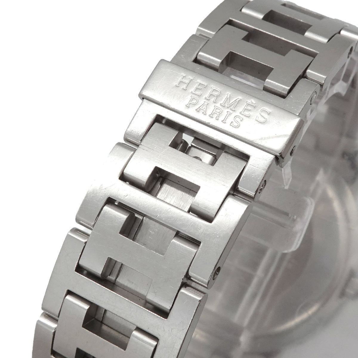 Hermes Clipper CL6 710 Weiß Zifferblatt 36 mm Uhr