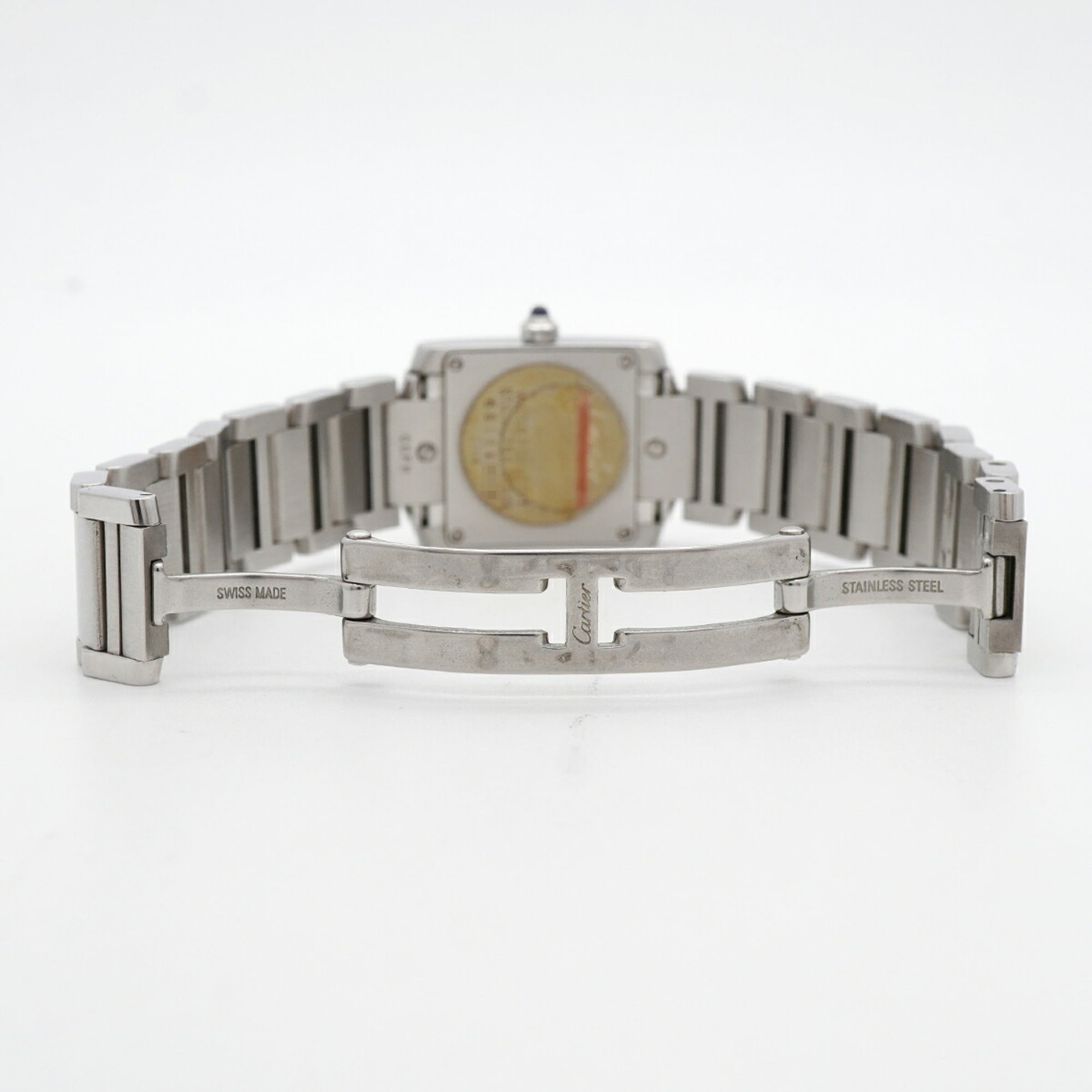 Cartier Tank Française SM W51008Q3 Ivory Dial 20mm Watch