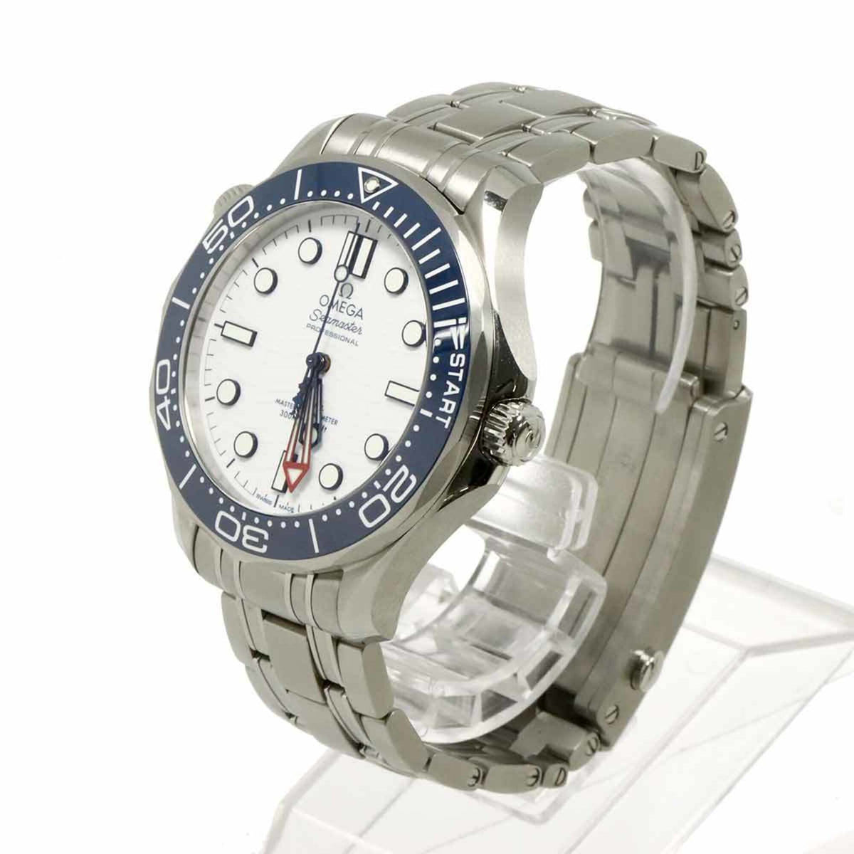 Omega Seamaster Diver 300 Co-Axial 210 32 42 20 04 002 White Dial 42mm Watch