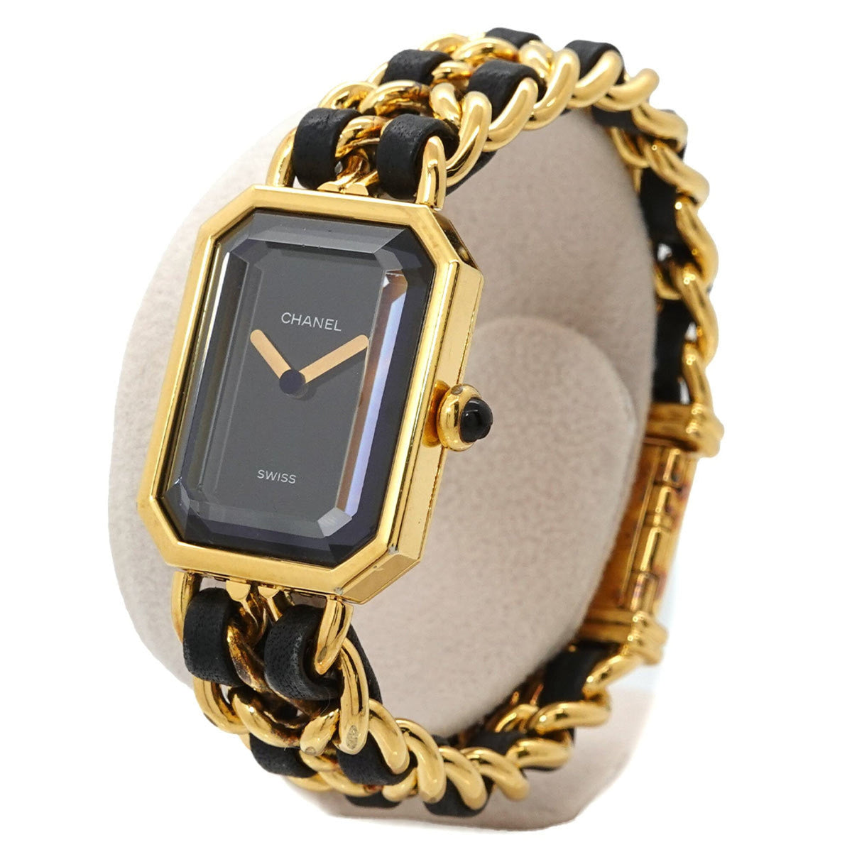 Chanel Première S-size H0001 Black Dial 20mm Watch