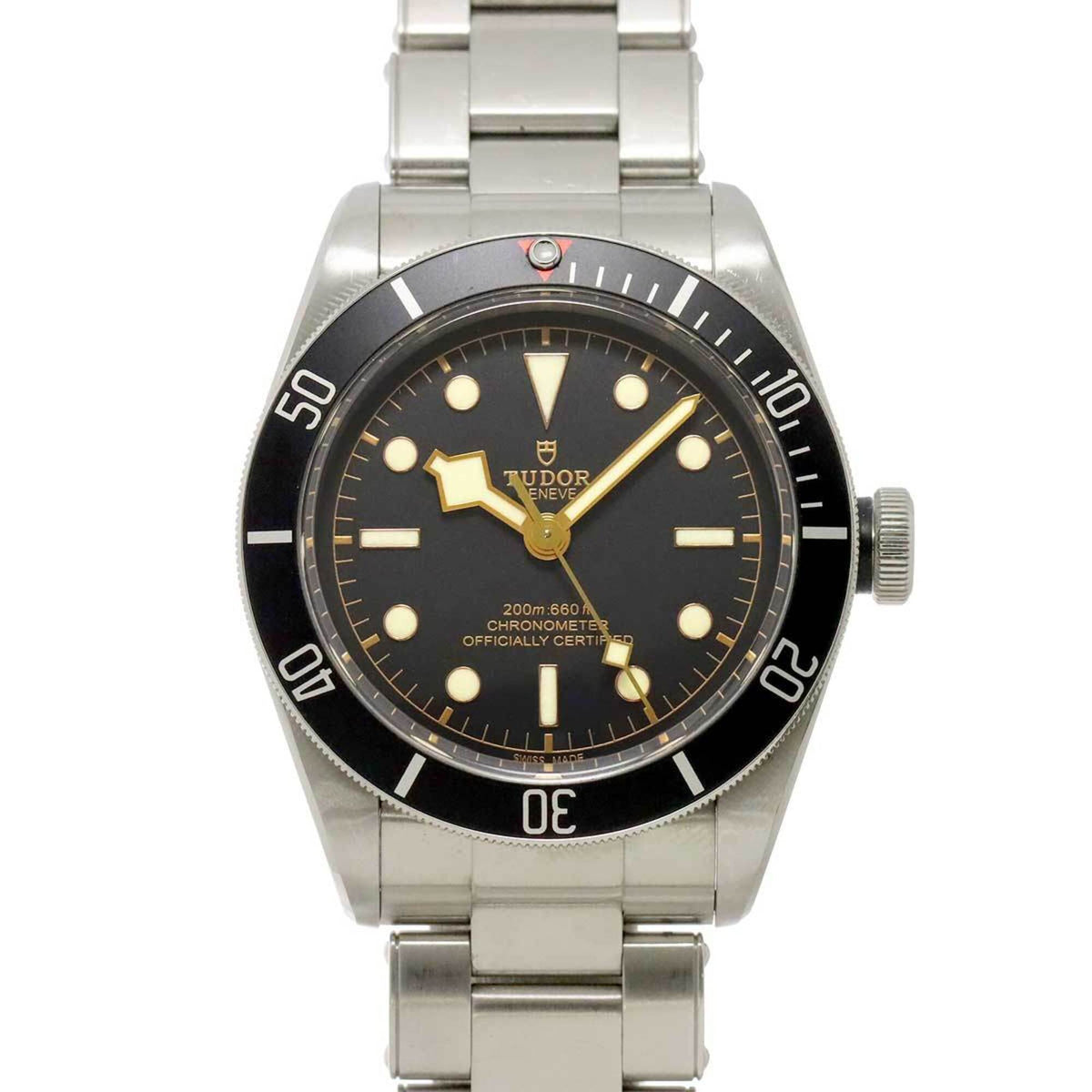 Tudor Heritage Black bay 79230N Schwarz Zifferblatt 41 mm Uhr