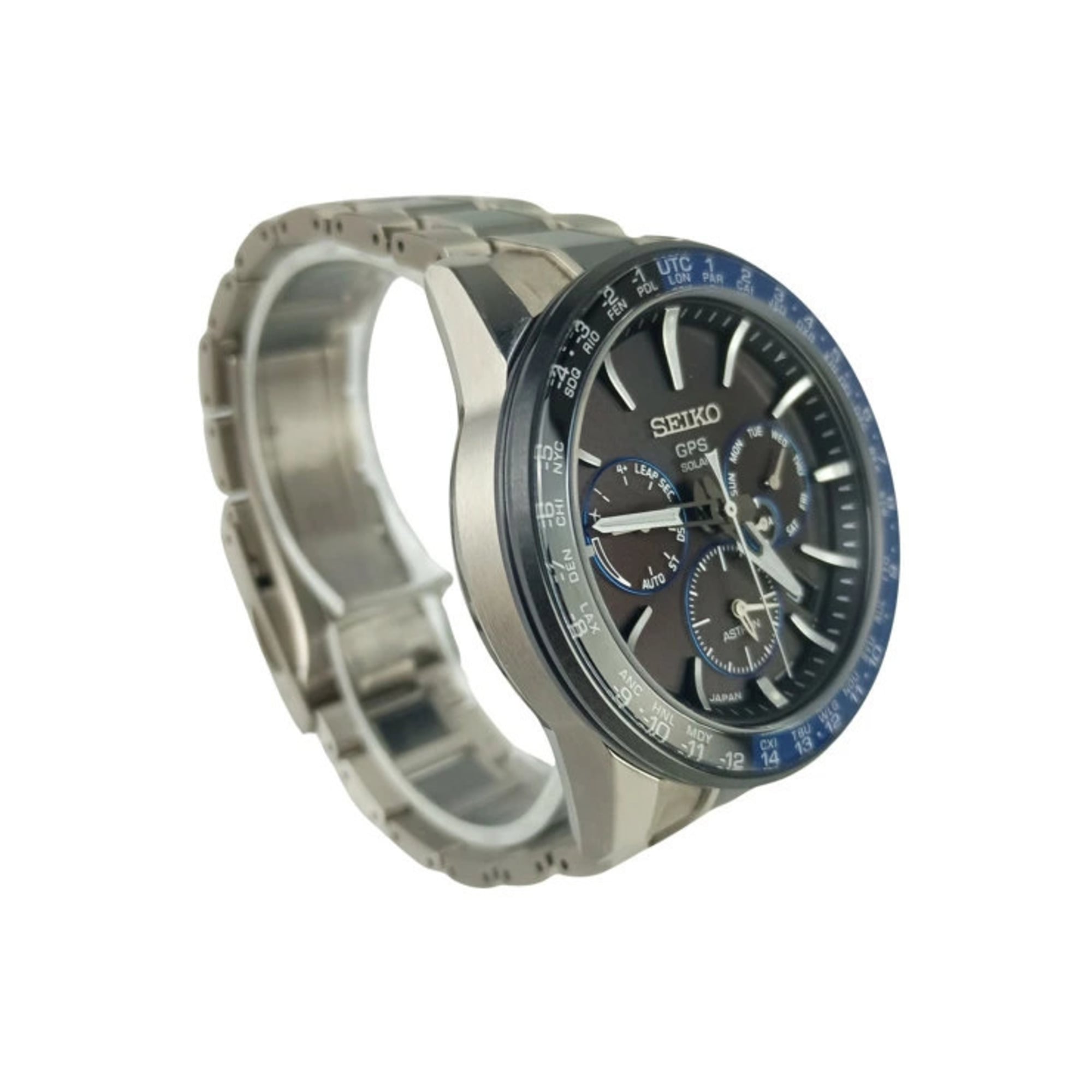 Montre Seiko Astron GPS 5X53-0AD0 SBXC009 Noir cadran de 43 mm