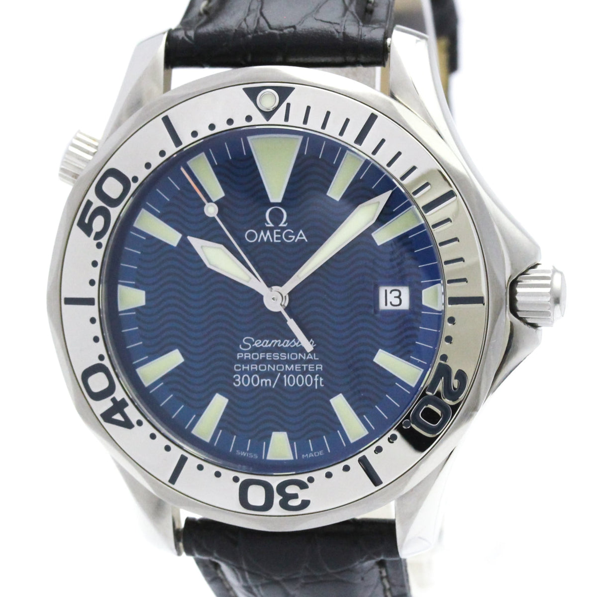 Omega Seamaster 2255.8 Blue Dial 41mm Watch