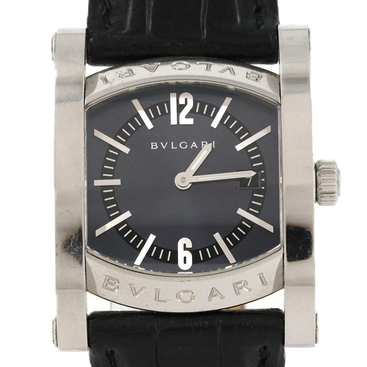 Bvlgari Bulgari Assioma AA39S/AA39C14SLD mit grauem Zifferblatt 39mm Uhr
