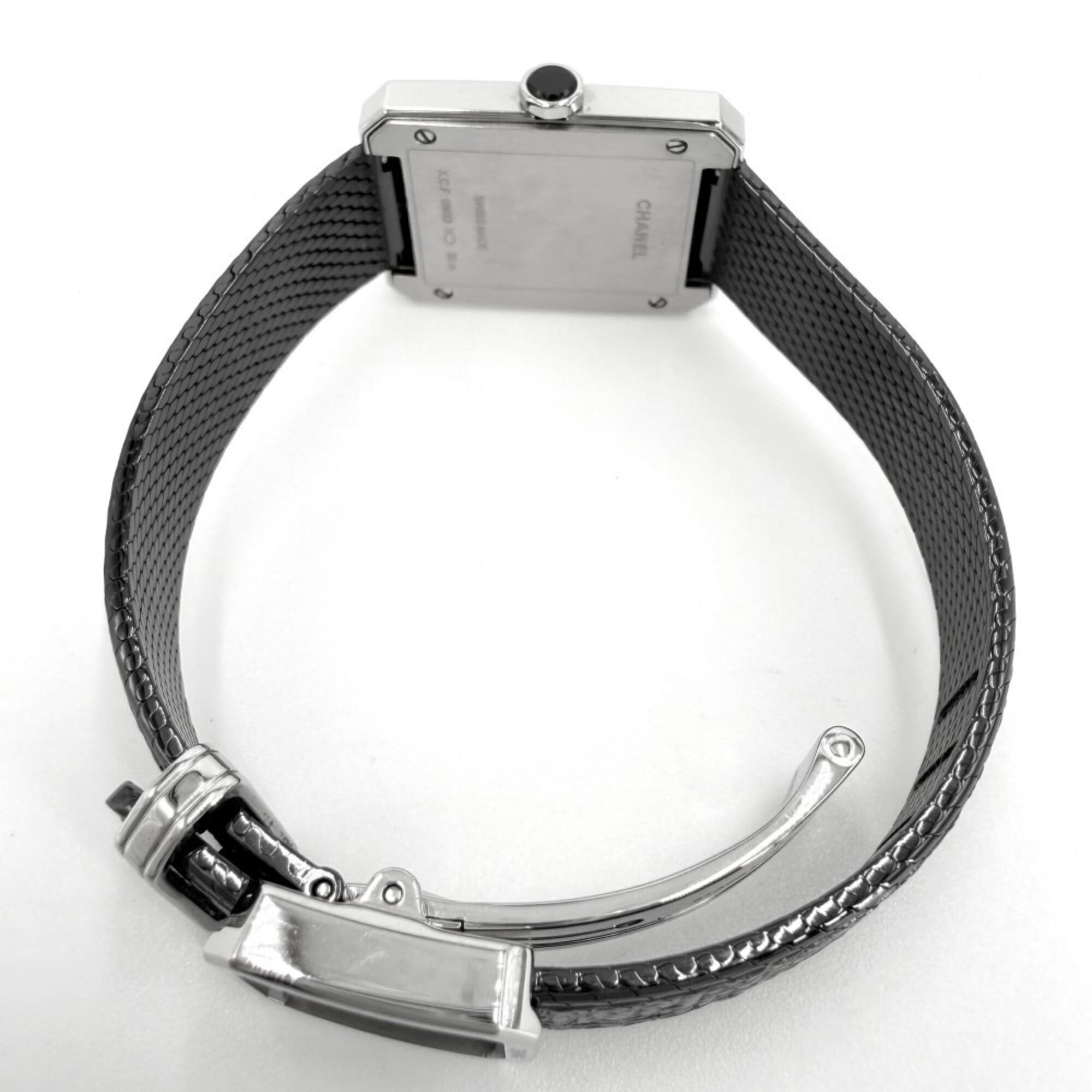 Chanel Boyfriend H5317 Black Dial 21mm Watch