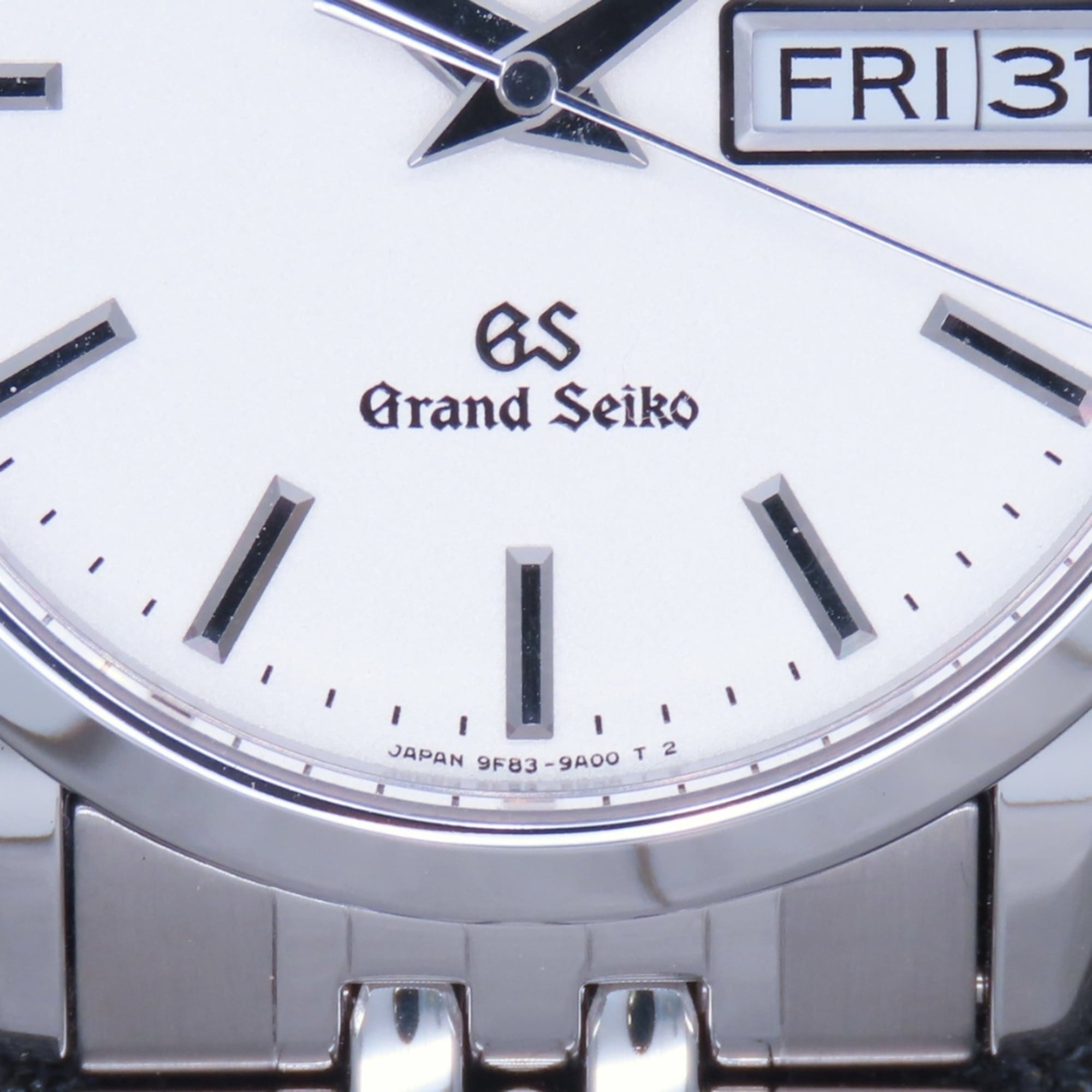 Montre Grand Seiko Seiko Grand 9F83-9A00 argentée, Blanc, cadran de 35 mm