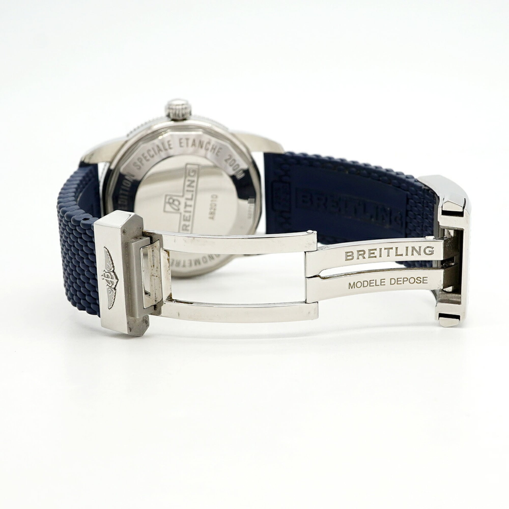 Breitling Superocean Heritage AB2010 Blue Dial 41mm Watch