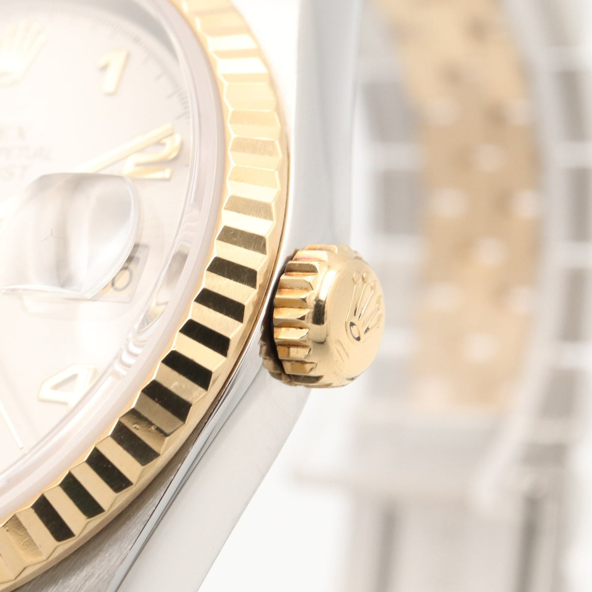Rolex Datejust K-serie 18K (16233, grijze wijzerplaat, 36 mm) horloge