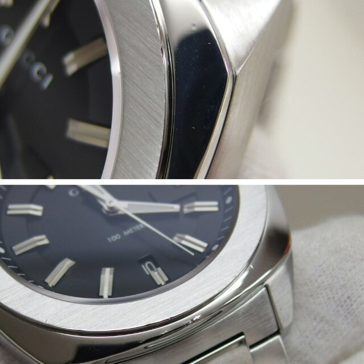 Montre Gucci GG2570 YA142201 Noir avec cadran de 43 mm
