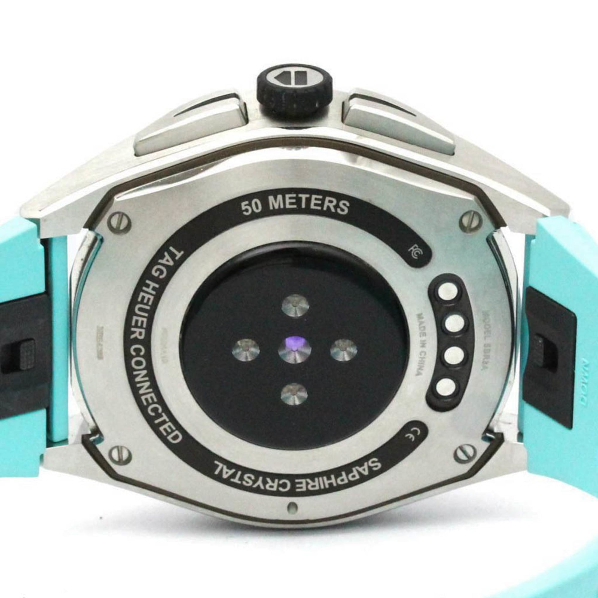 TAG Heuer Connected SBR8A10.BA0616 Digital Dial Stainless steel 45mm Watch