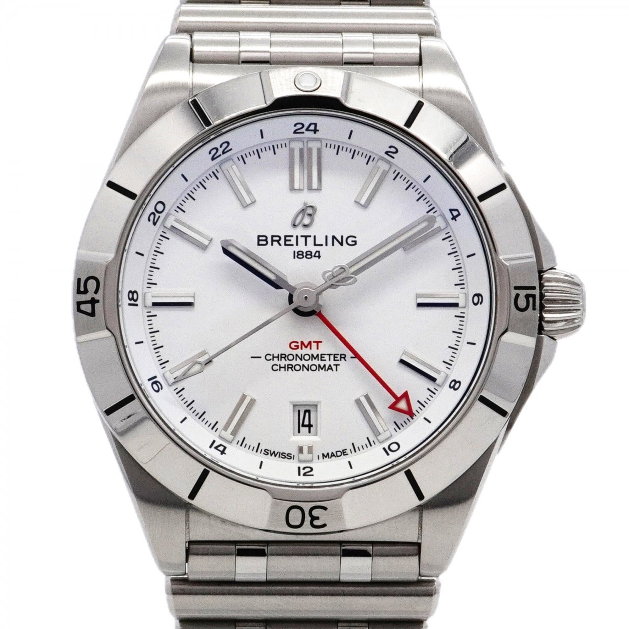 Breitling Chronomat 40 A32398 White Dial Men's Watch