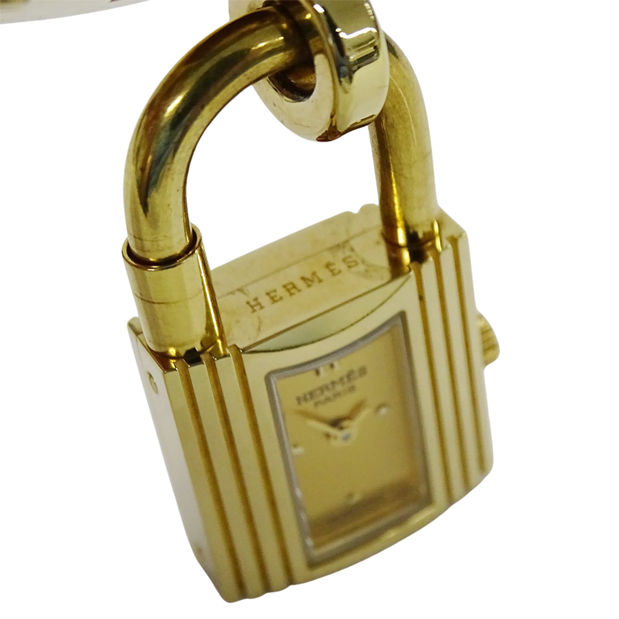 Hermes Kelly KE1.201 Gold Dial 20mm Watch