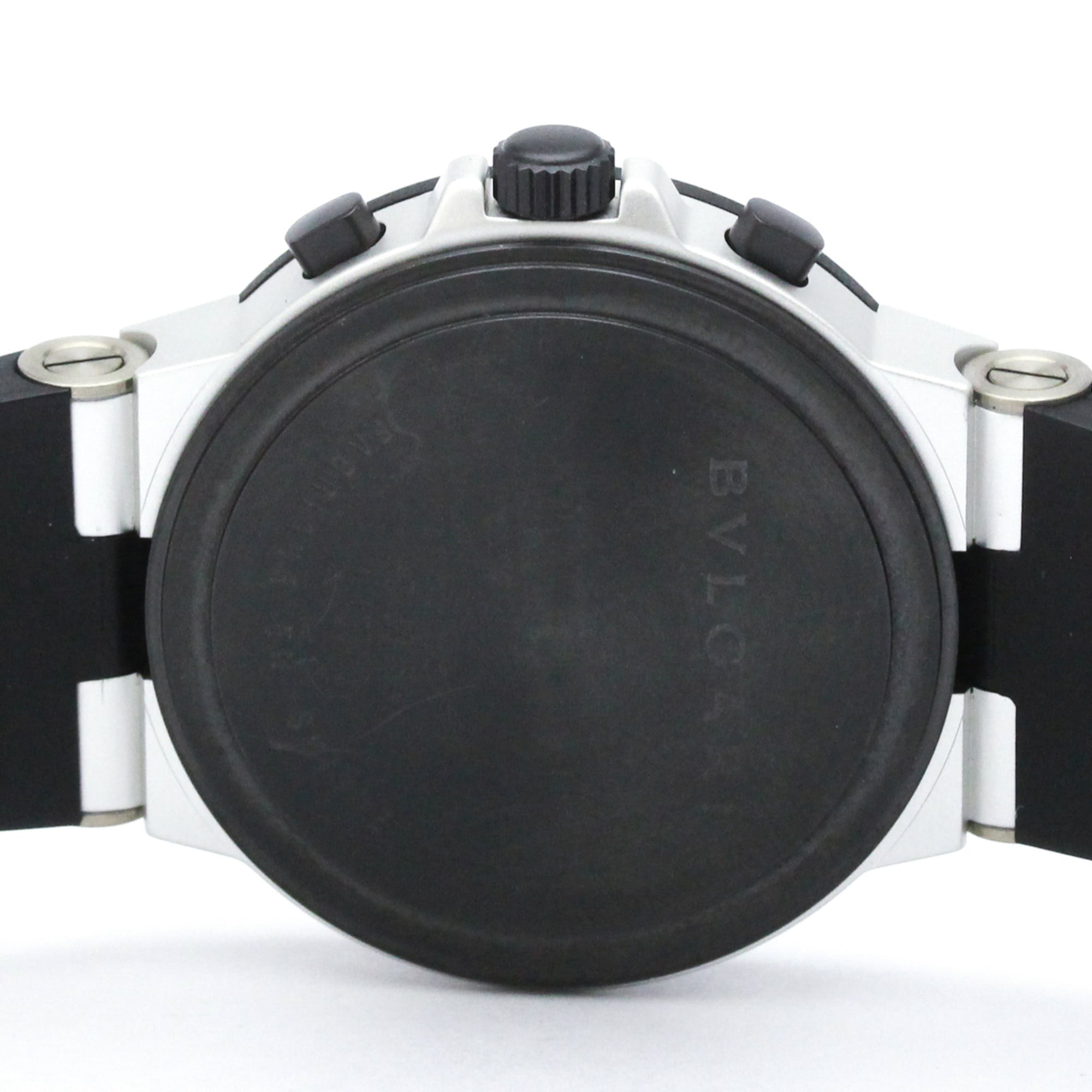 Bulgari Aluminium AC38TA Silver Dial 38mm Watch
