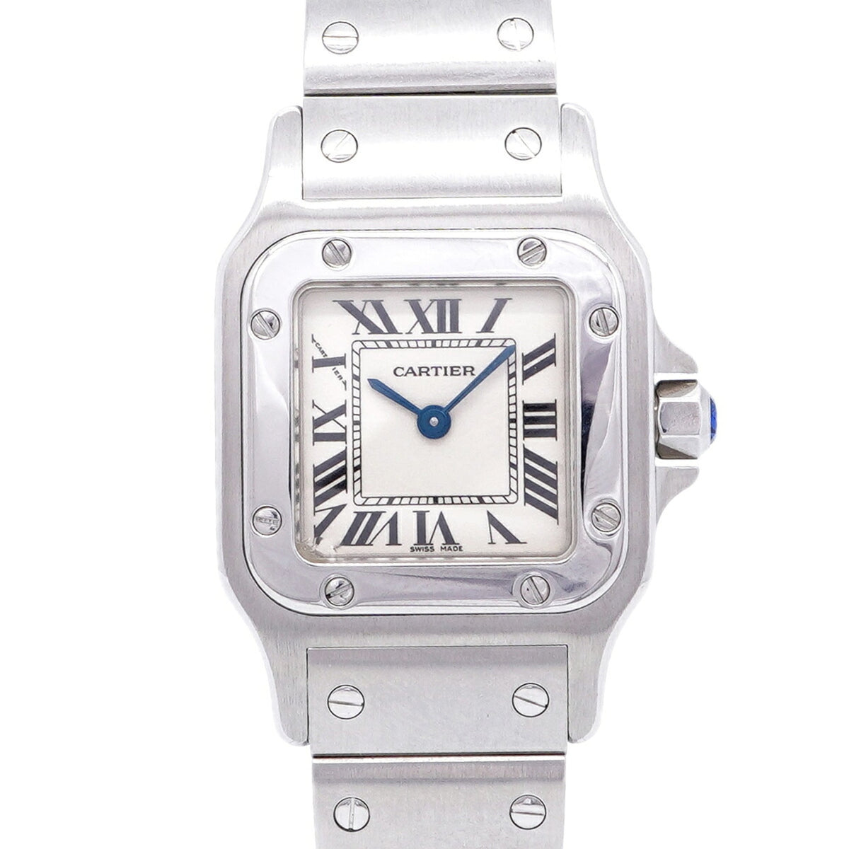 Cartier Santos Galbee SM W20056D6 Silver Dial 23mm Watch