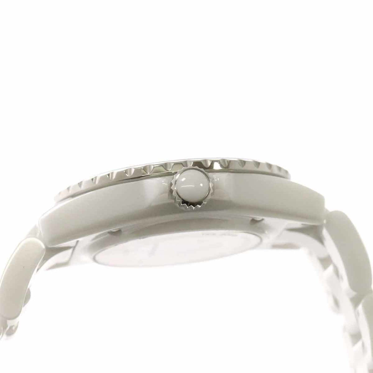 Chanel Mademoiselle J12 La Pausa H7481 met witte wijzerplaat 39mm Horloge