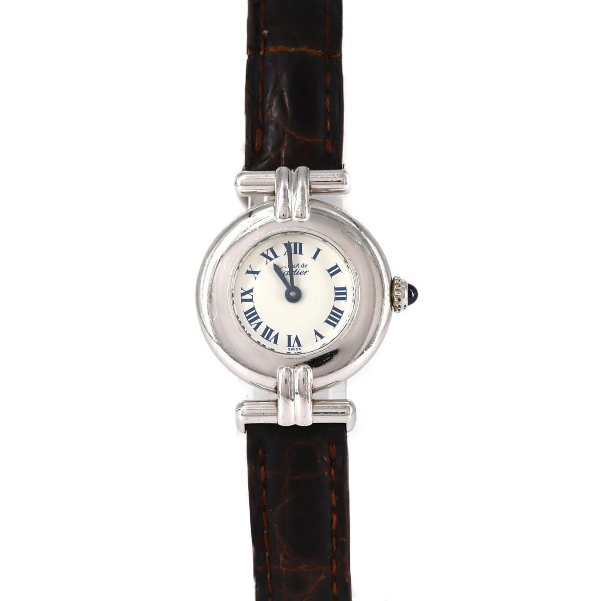 Cartier Must ColisÃ©e W1001665 Silver Quartz Watch