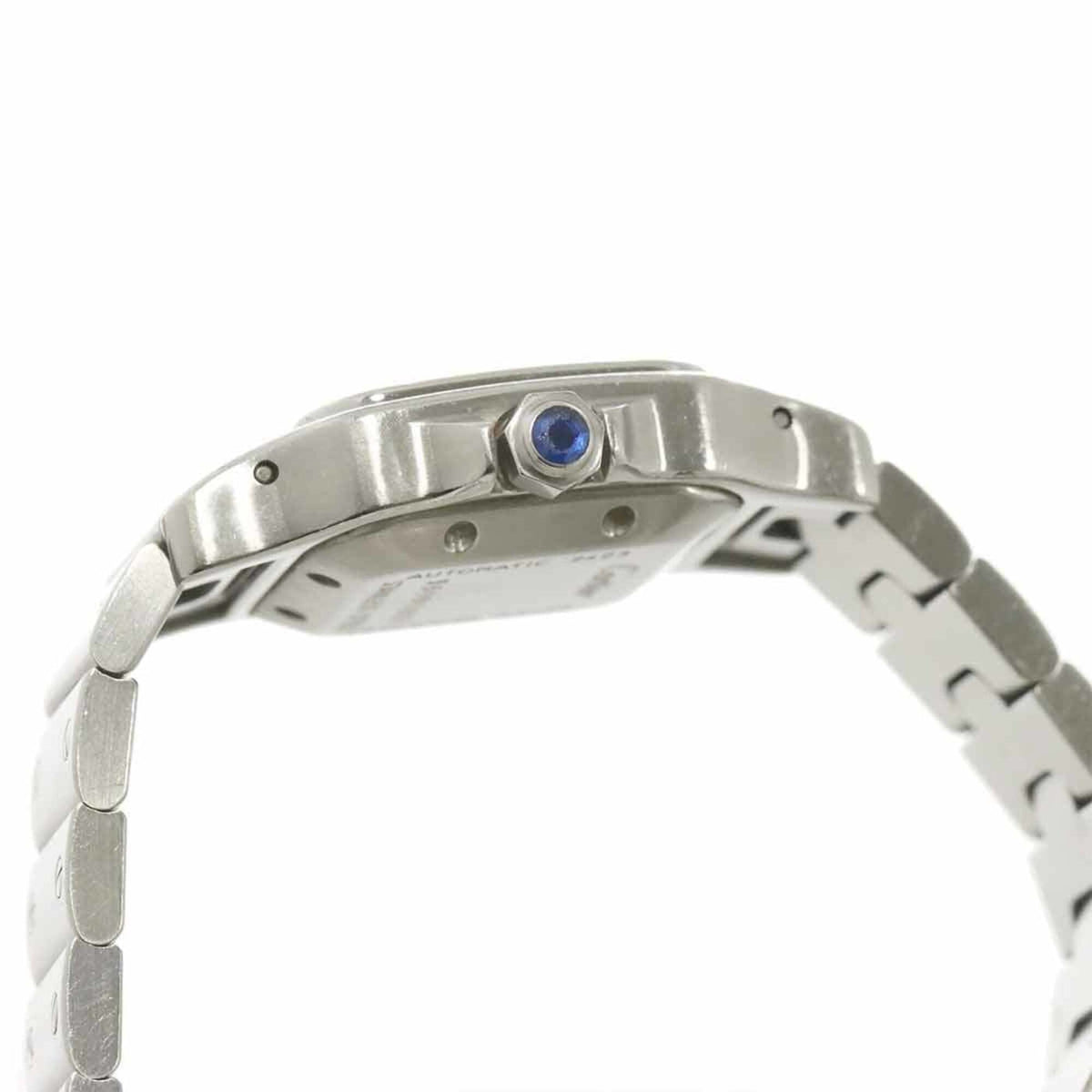 Cartier Santos Galbee SM W20054D6 Silber Zifferblatt 24 mm Uhr