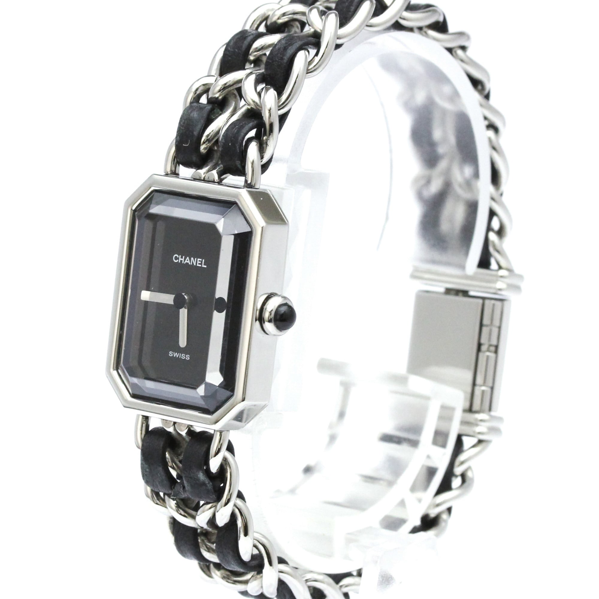 Chanel Premiere H0451 Black Dial 20mm Watch